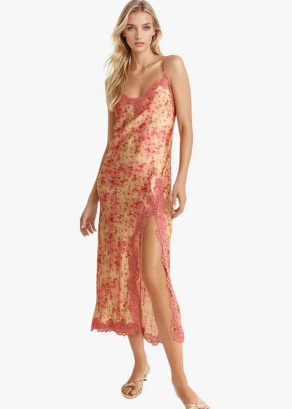 Peride Dress Sunset Ditsy sold by Cami NYC