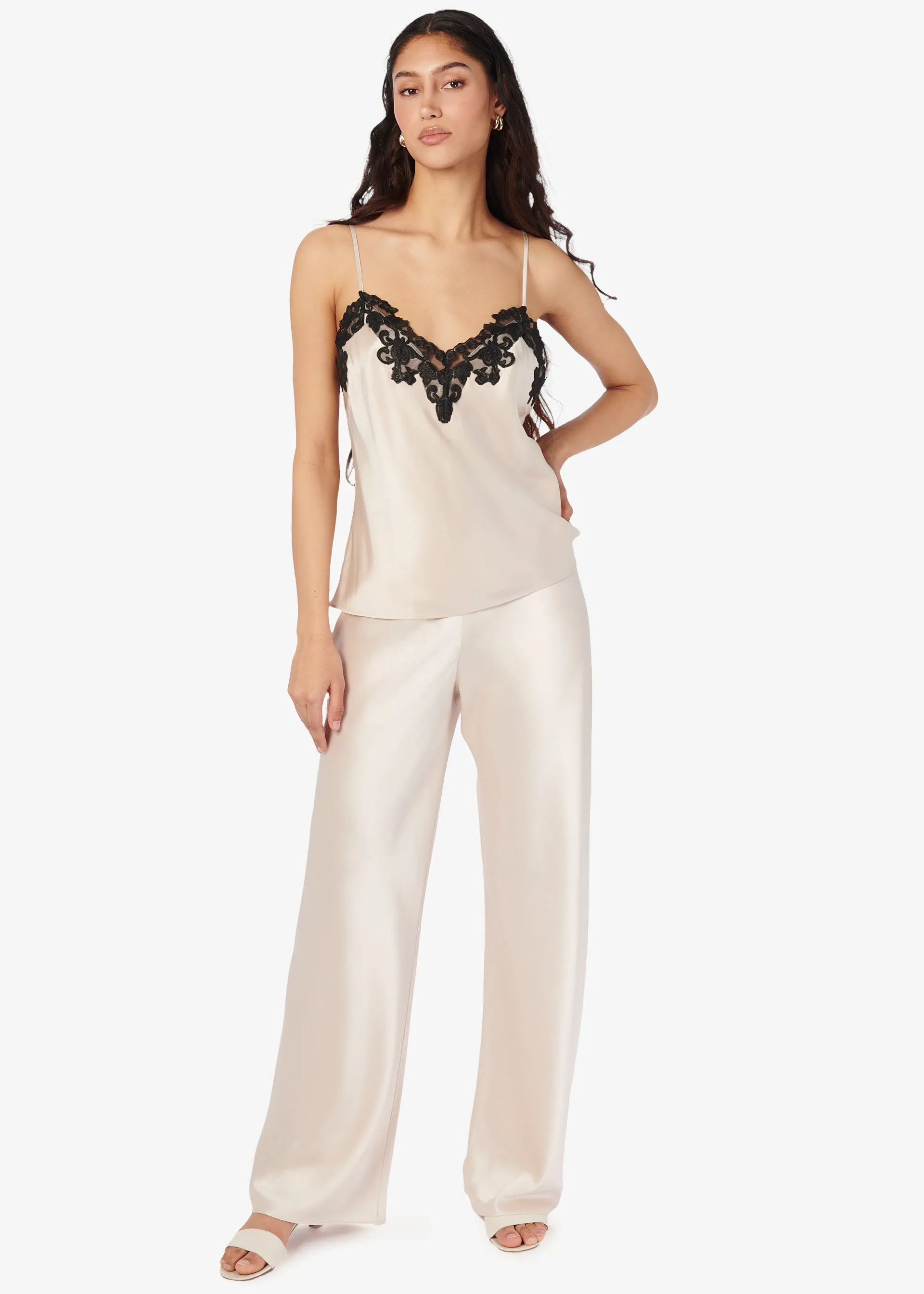 Andria Camisole Oat sold by Cami NYC product image thumbnail 2