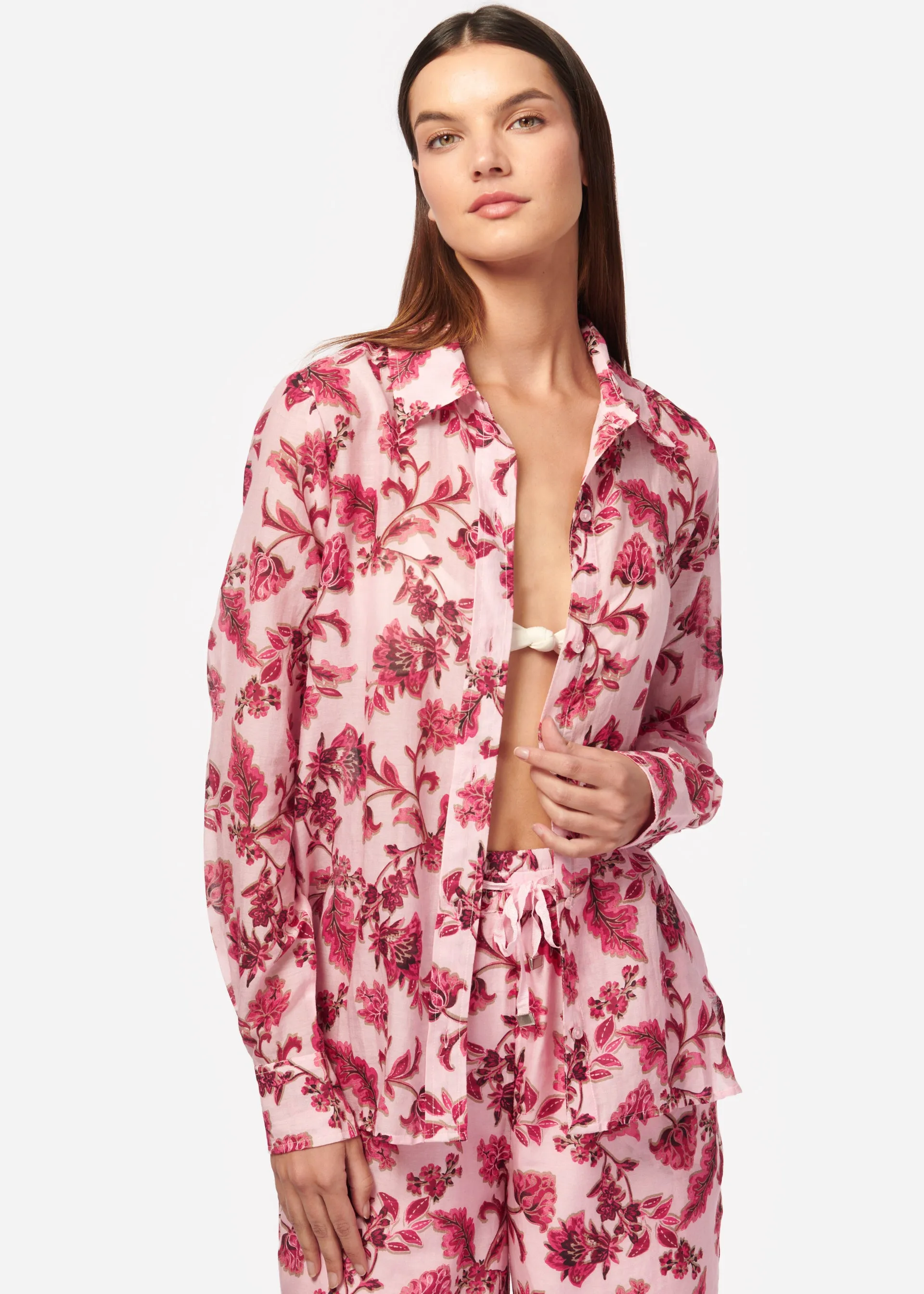 Rafella Top Tudor Floral sold by Cami NYC