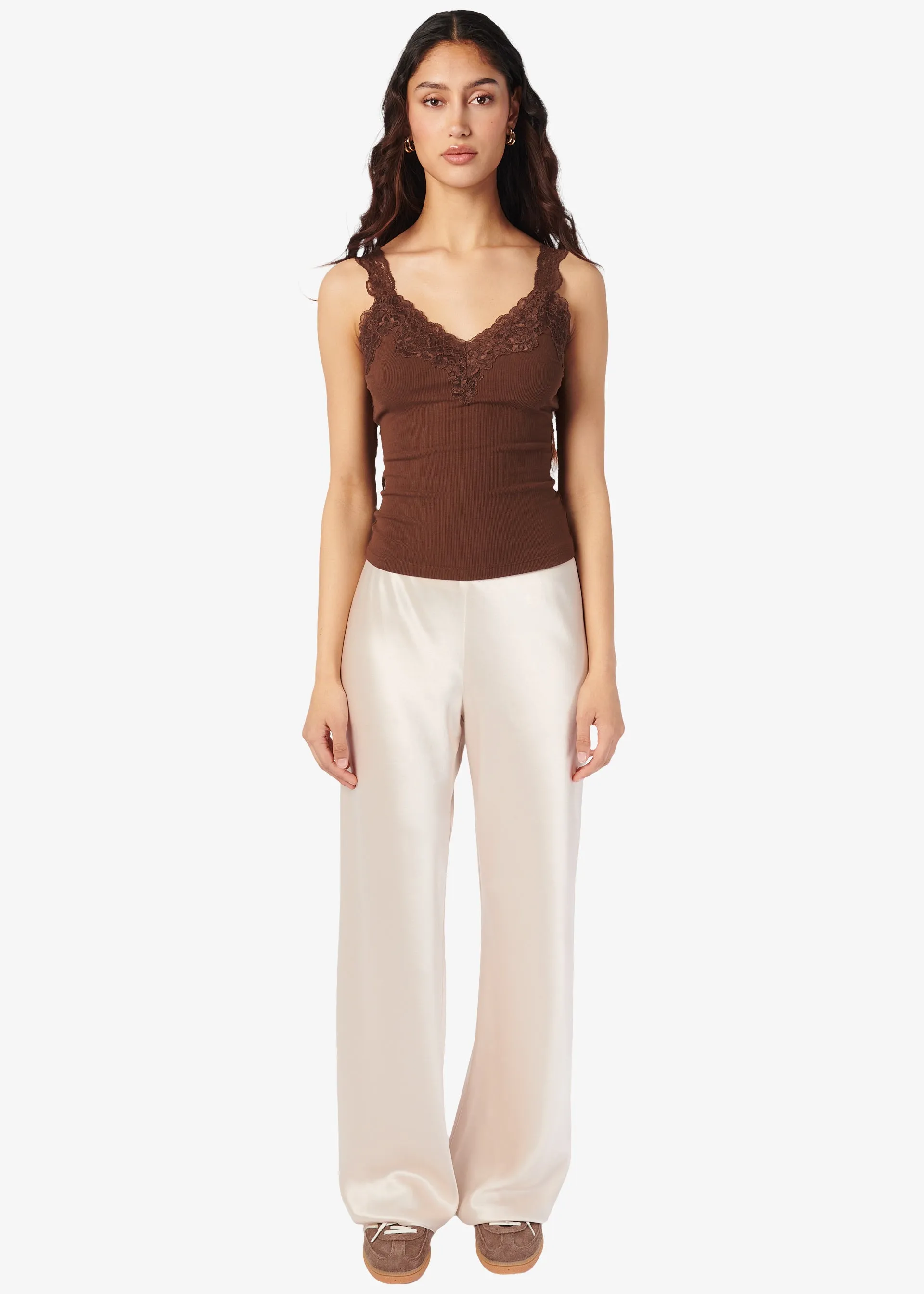 Lani Rib Knit Tank Malt sold by CAMI product image thumbnail 3