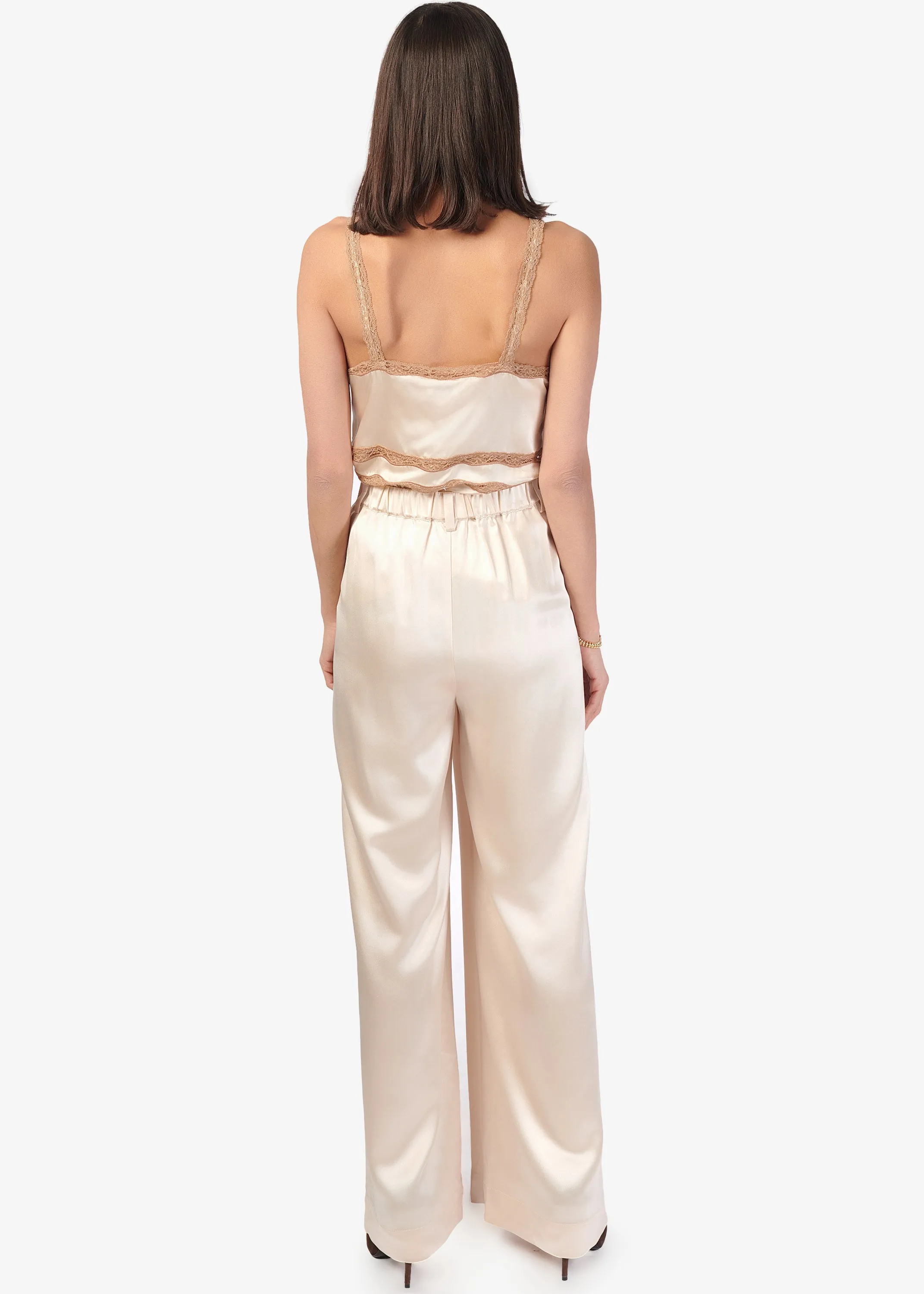 Davina Wide Leg Pant Bone sold by Cami NYC product image thumbnail 4