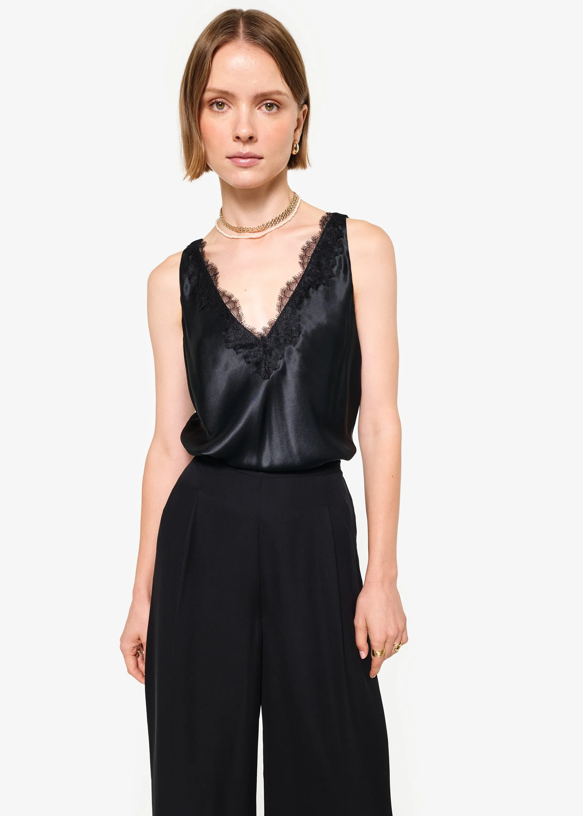 Marris Camisole Black sold by CAMI