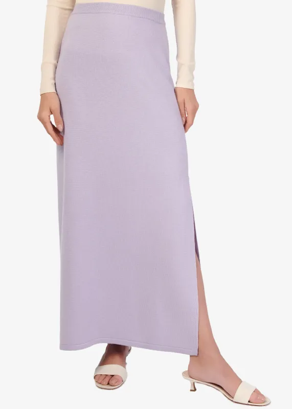 Jovina Knit Skirt Moonflower sold by Cami NYC