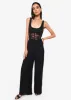 Kimber Lace Corset Bodysuit Black sold by Cami NYC