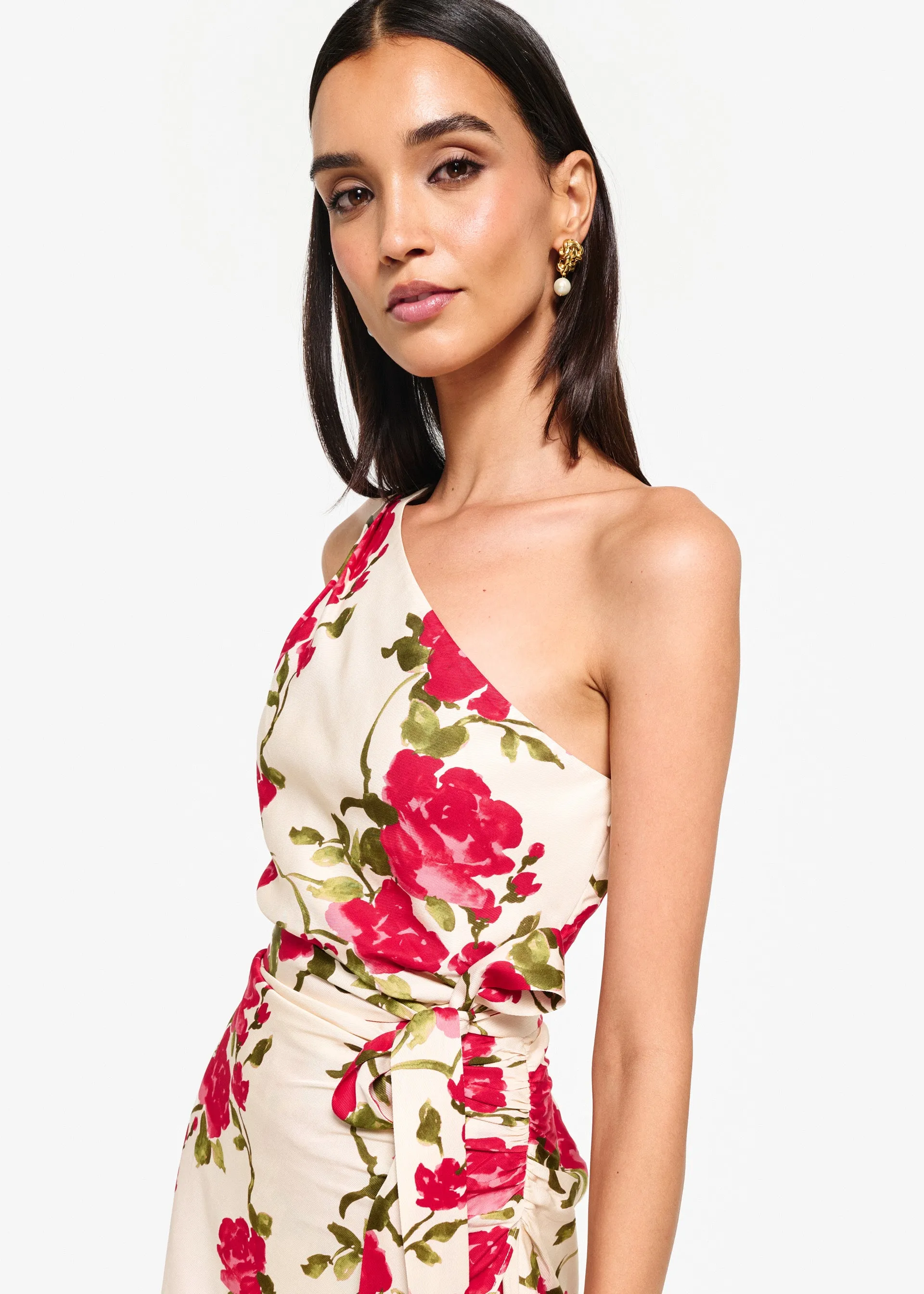 Nanu Dress Campari Watercolor sold by CAMI product image thumbnail 5
