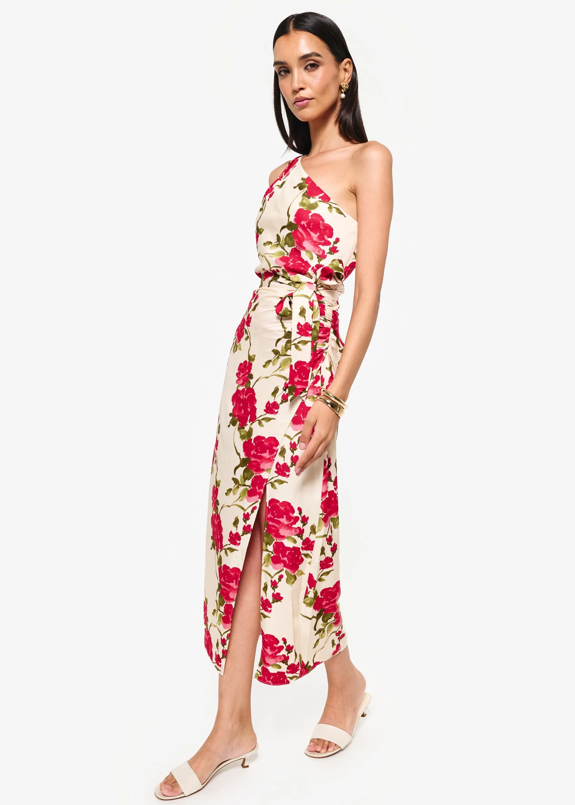 Nanu Dress Campari Watercolor sold by CAMI product image thumbnail 4