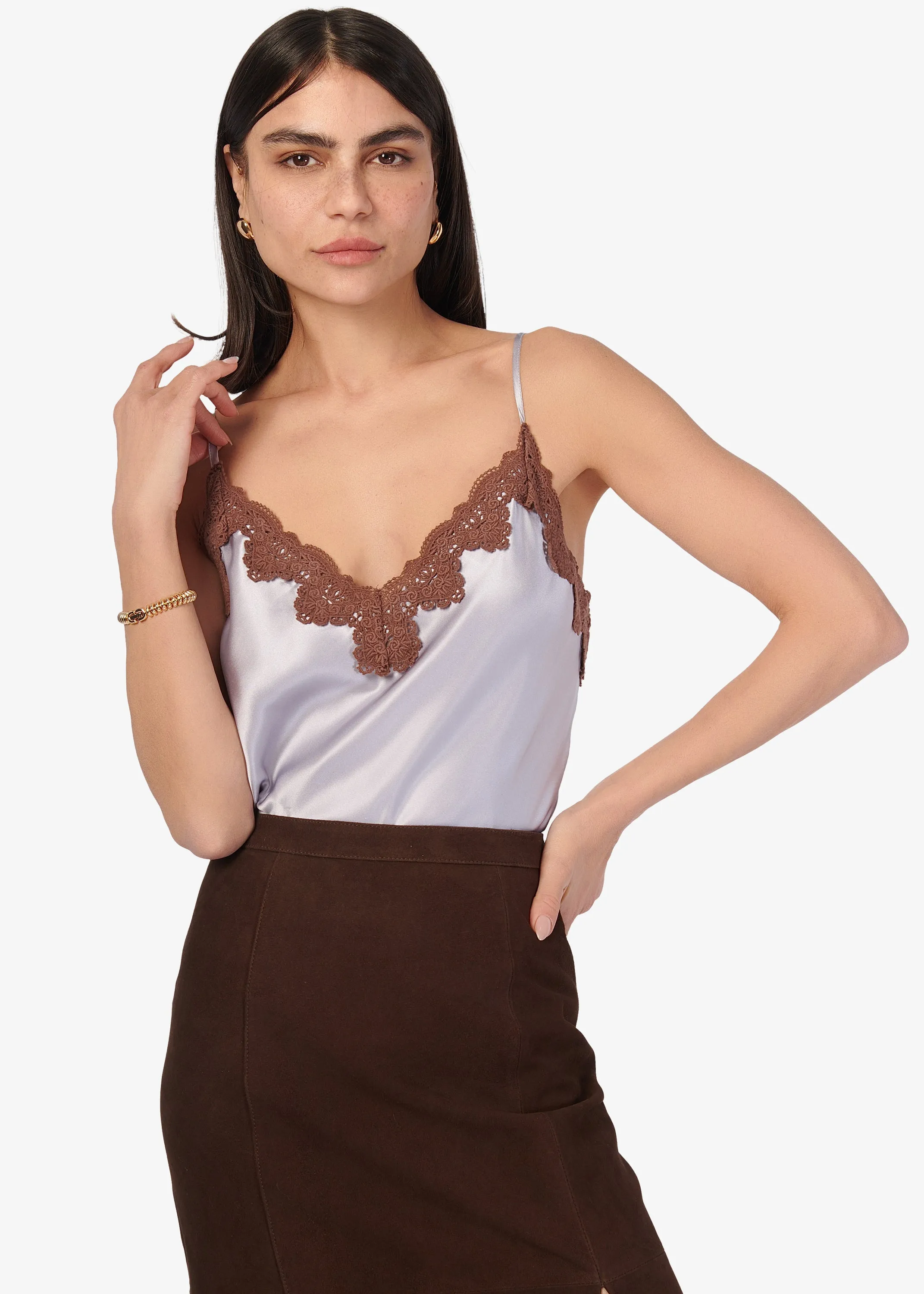 Shona Camisole Moonflower sold by Cami NYC