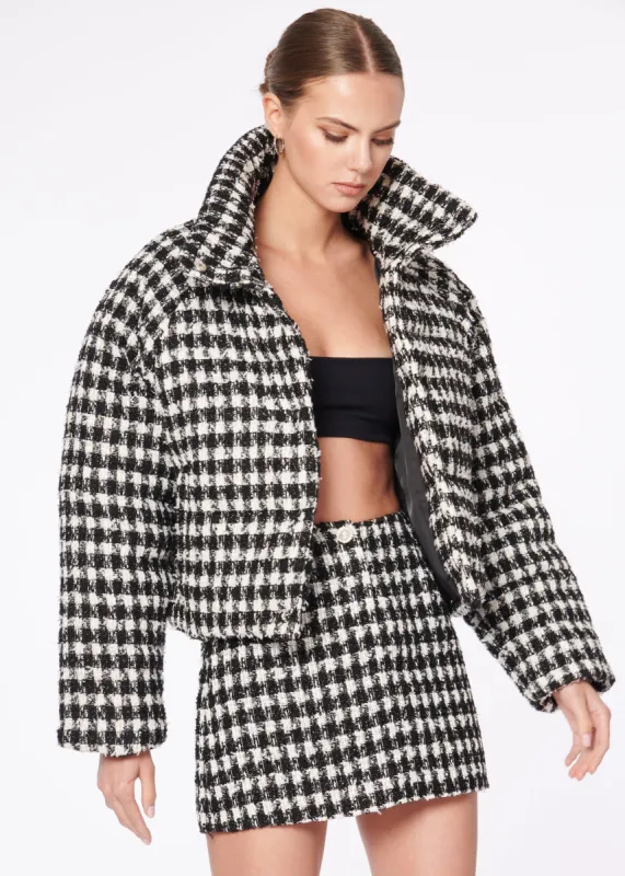 Ardea Jacket Black & White sold by Cami NYC