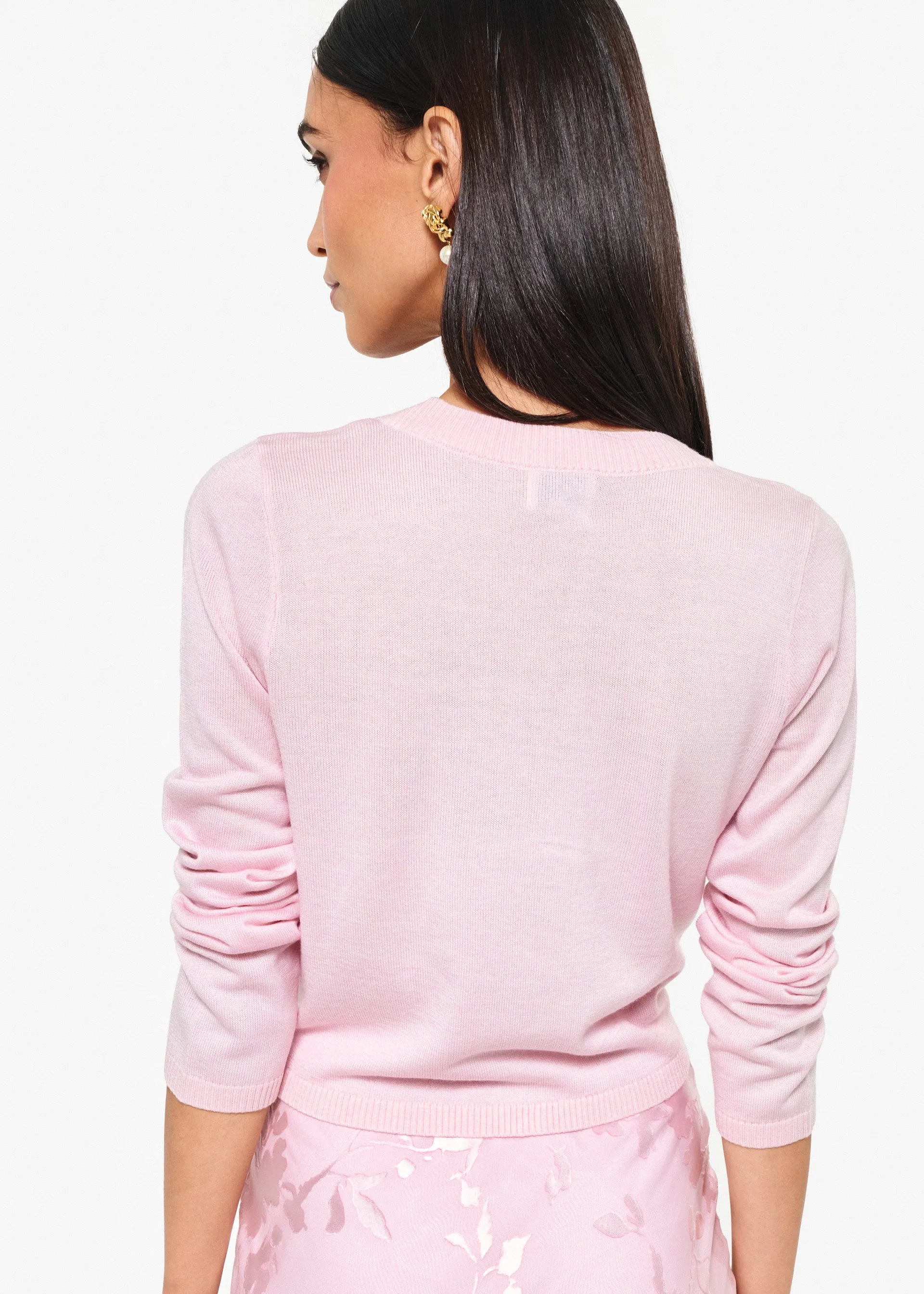 Asti Cardigan Dogwood sold by Cami NYC product image thumbnail 5