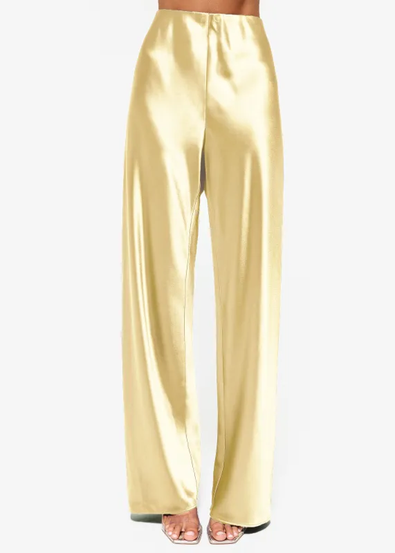 Bristol Mid Rise Pant Yuzu sold by Cami NYC