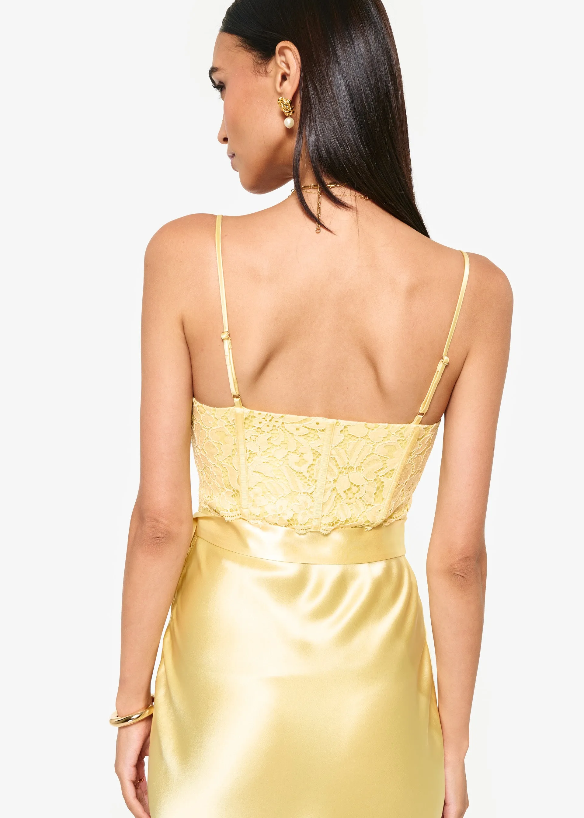 Tricia Corset Dress Yuzu sold by CAMI product image thumbnail 5