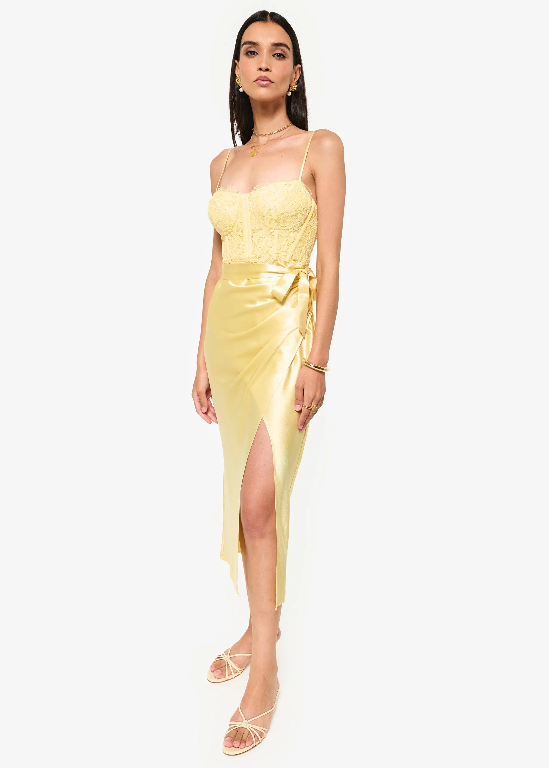 Tricia Corset Dress Yuzu sold by CAMI product image thumbnail 2