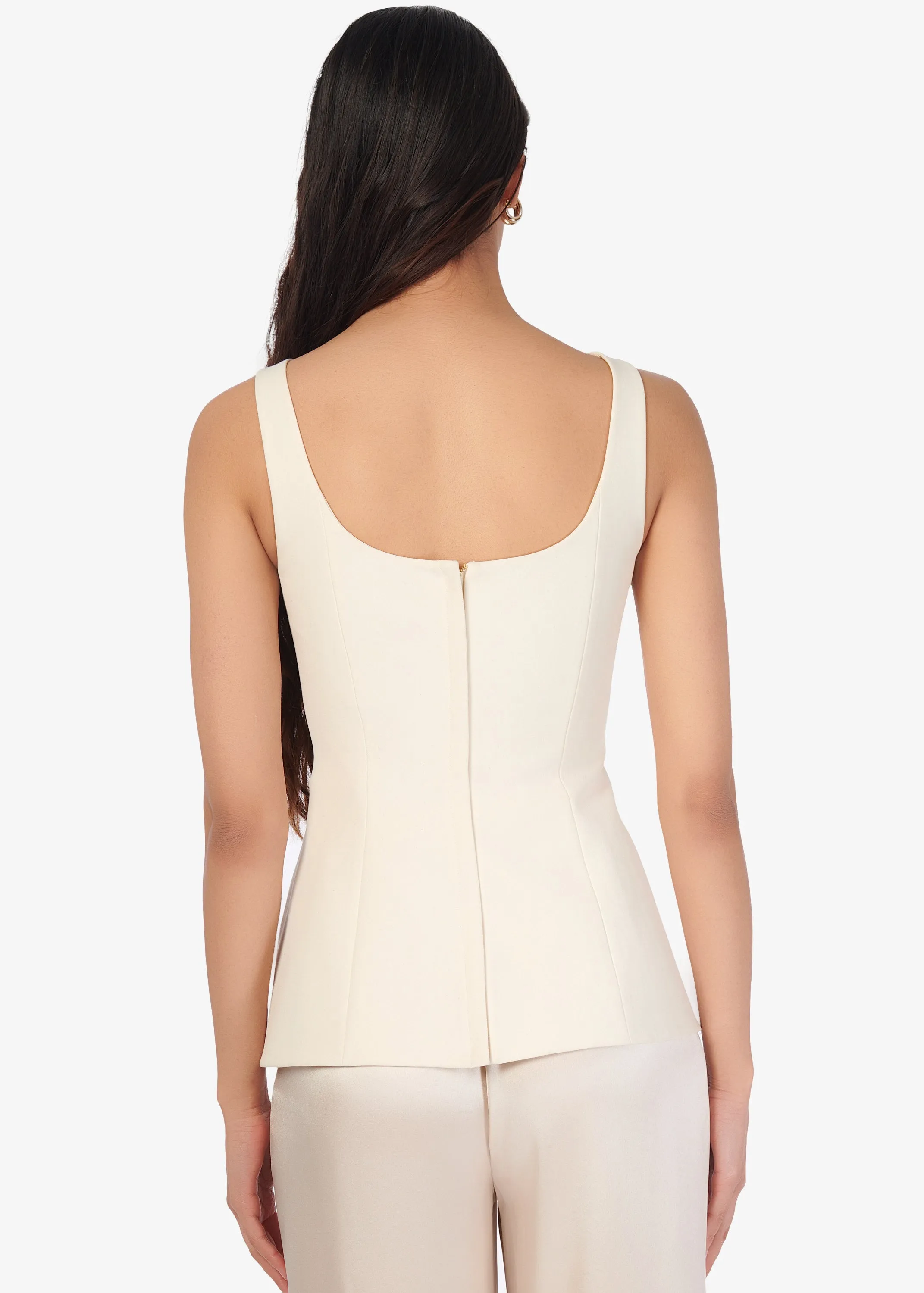 Audra Corset Top Cream sold by CAMI product image thumbnail 4