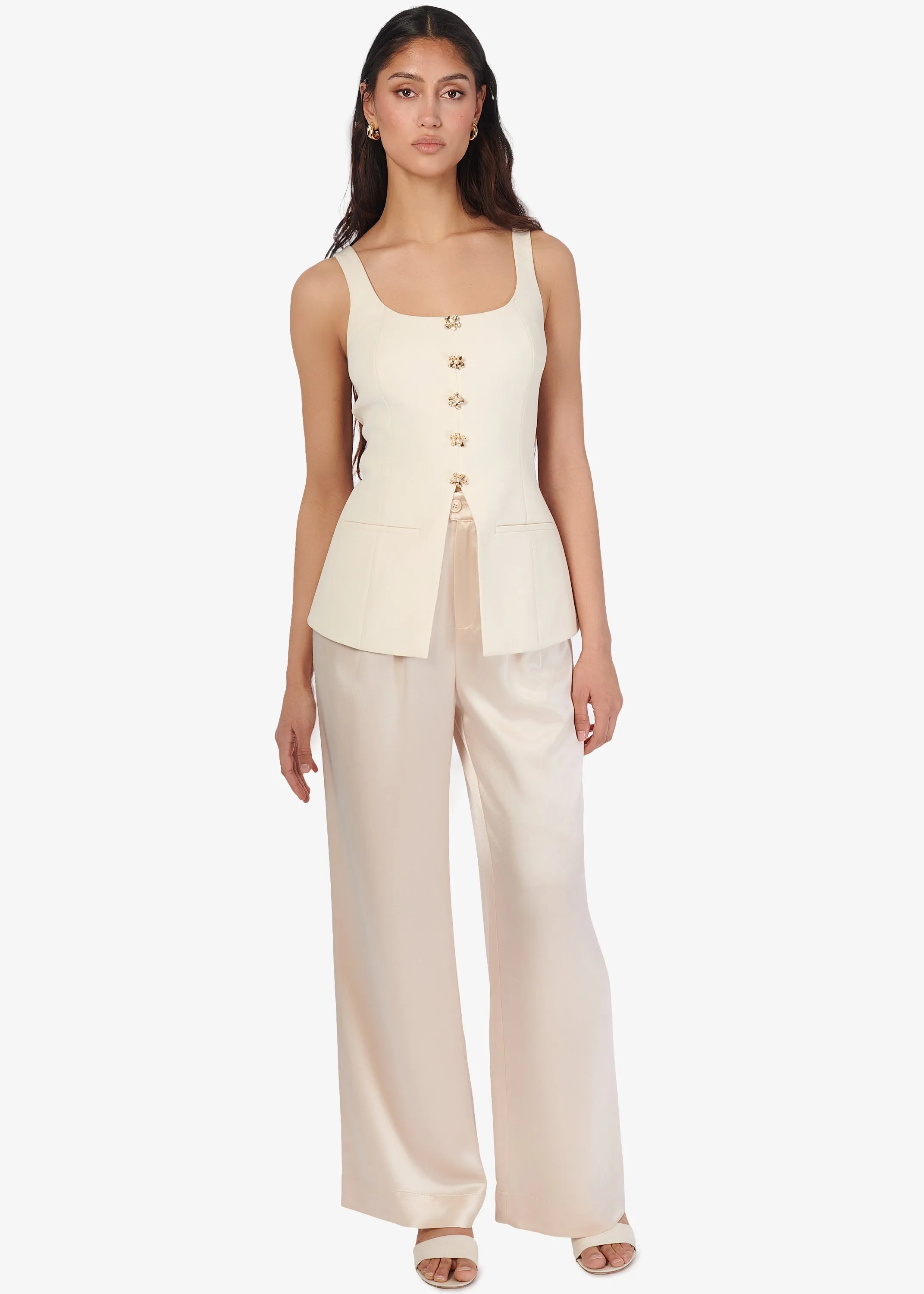 Audra Corset Top Cream sold by CAMI product image thumbnail 3