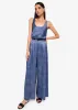 Fabian High Rise Charmeuse Pant Raw Denim sold by Cami NYC