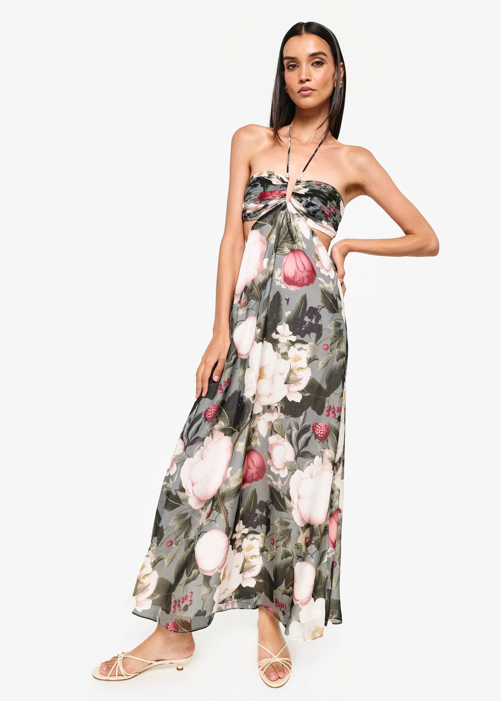 Calliope Chiffon Maxi Dress Bayou Bloom sold by CAMI product image thumbnail 2