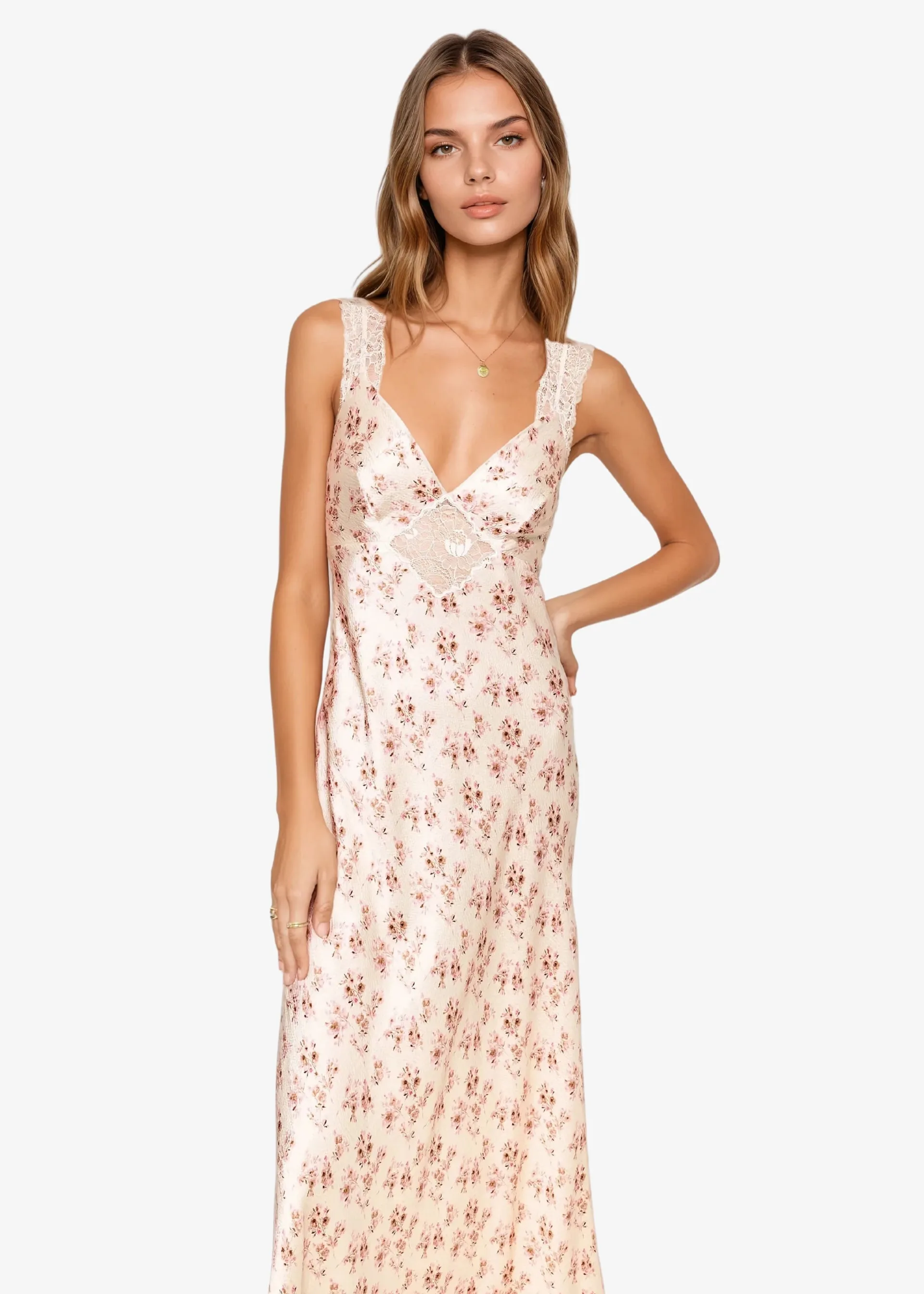 Rika Hammered Silk Dress Dutch Fields sold by Cami NYC product image thumbnail 3