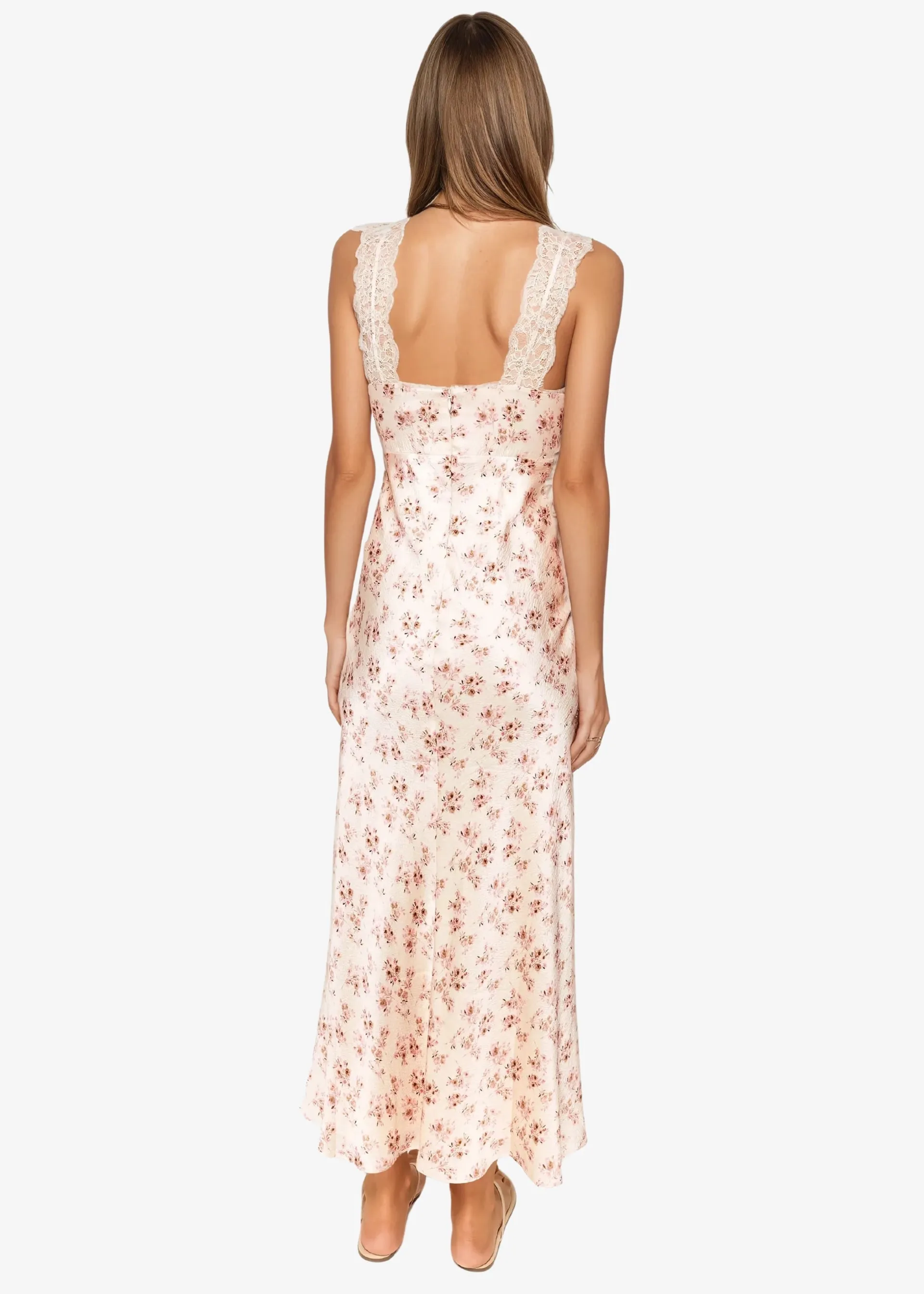 Rika Hammered Silk Dress Dutch Fields sold by Cami NYC product image thumbnail 5