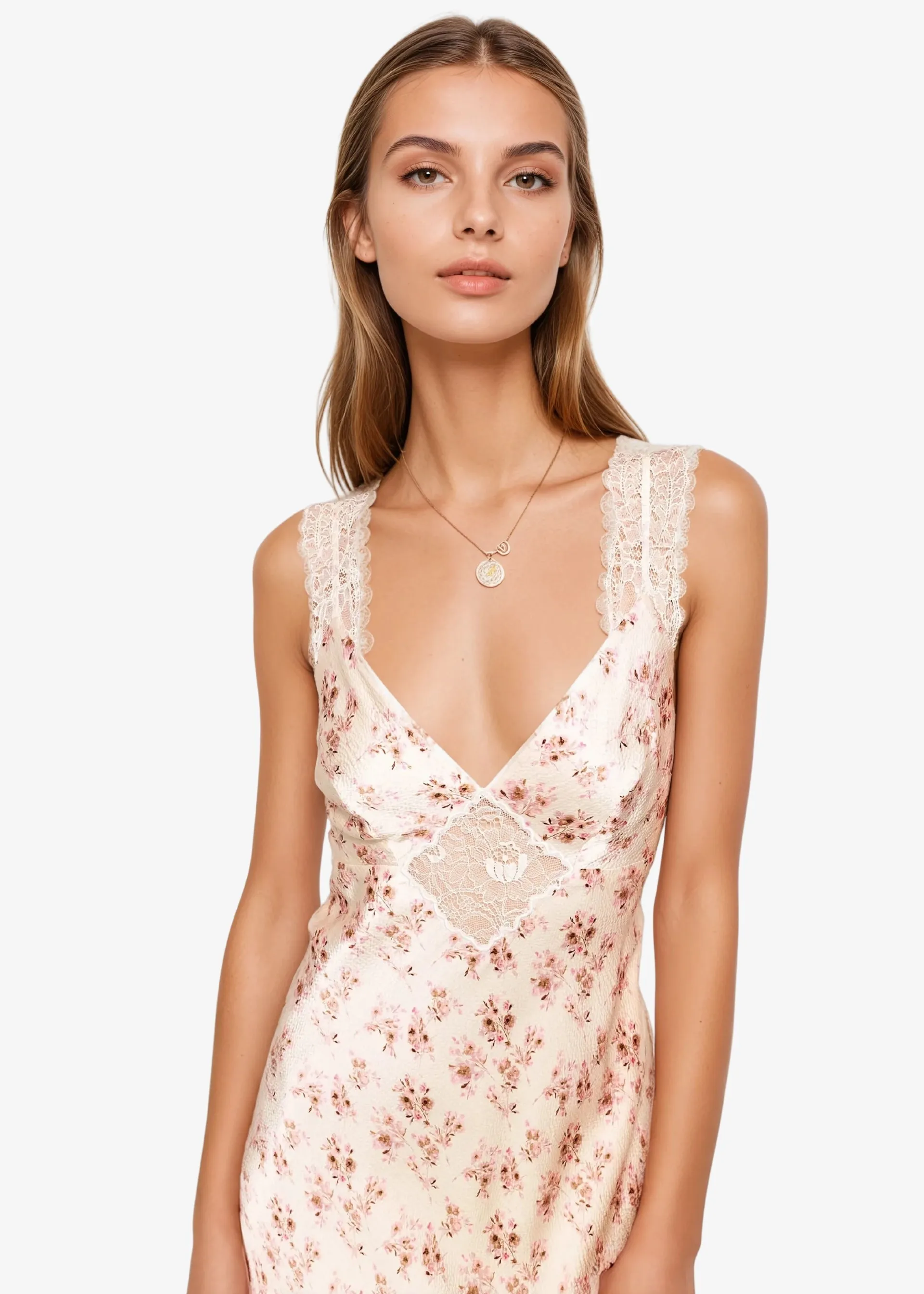 Rika Hammered Silk Dress Dutch Fields sold by Cami NYC product image thumbnail 4