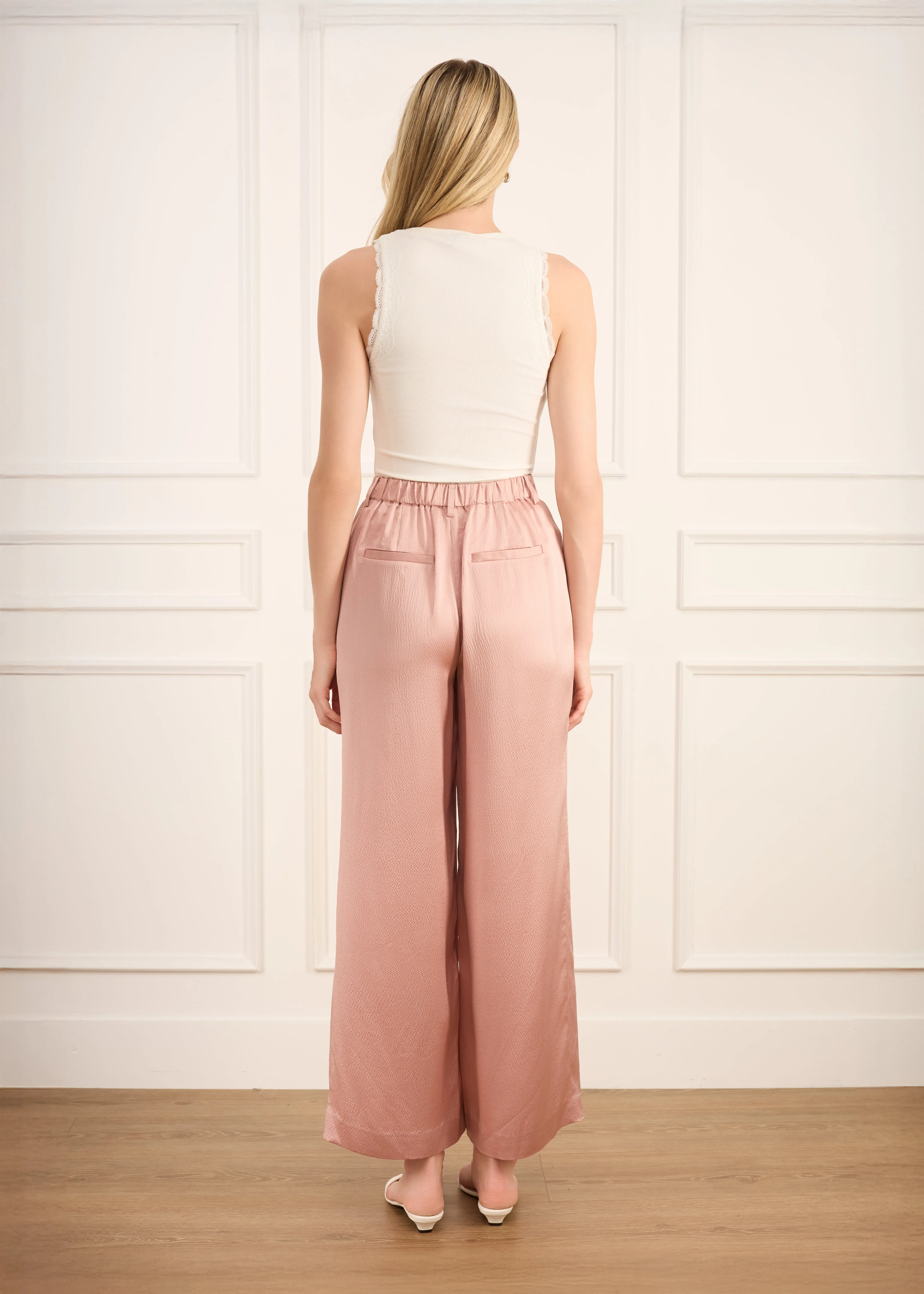 Rian Rib Knit Tank White sold by CAMI product image thumbnail 4