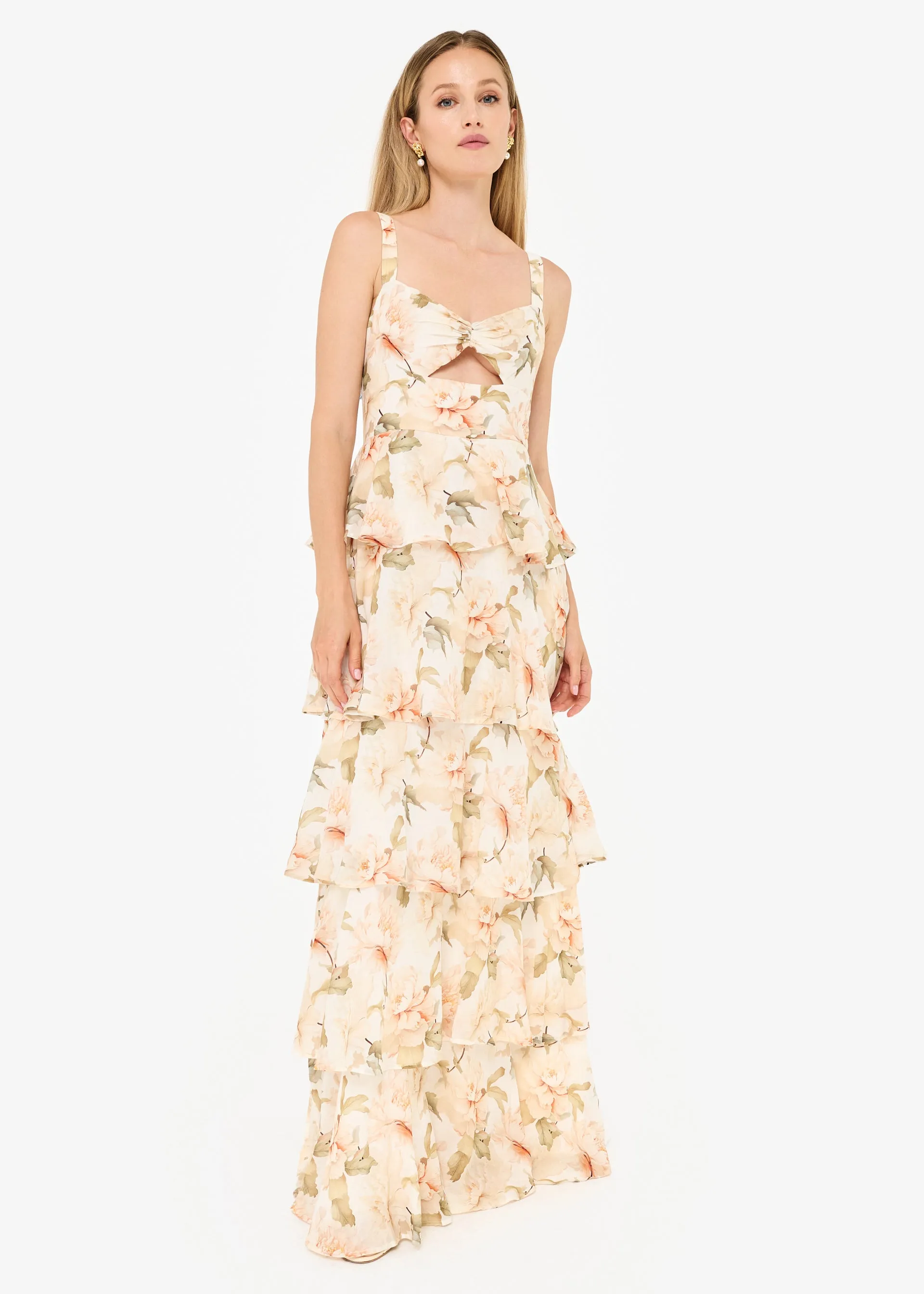 Phillipa Maxi Dress Soft Peony sold by Cami NYC product image thumbnail 4