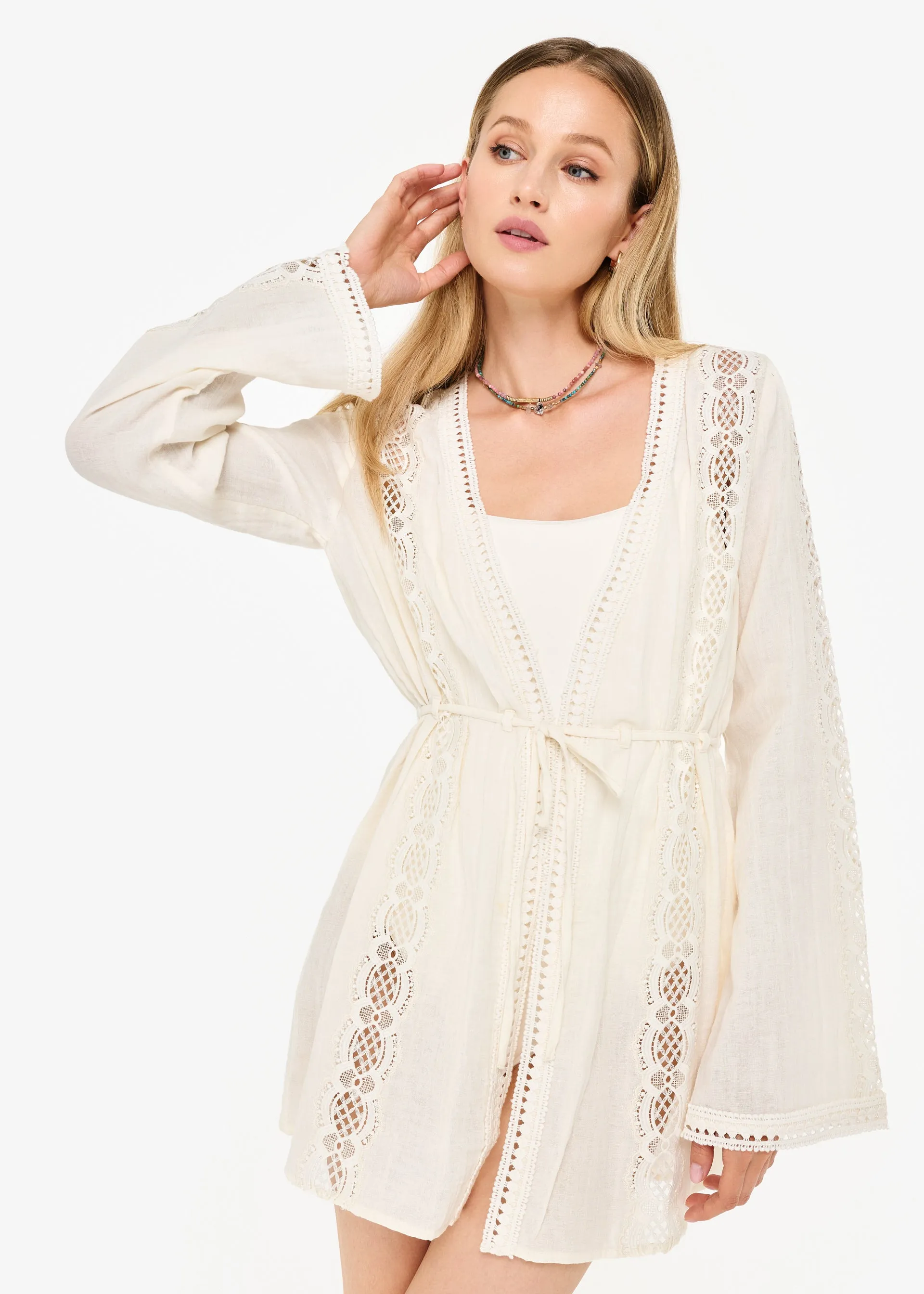 Amalfi Cover Up Macadamia sold by Cami NYC product image thumbnail 2
