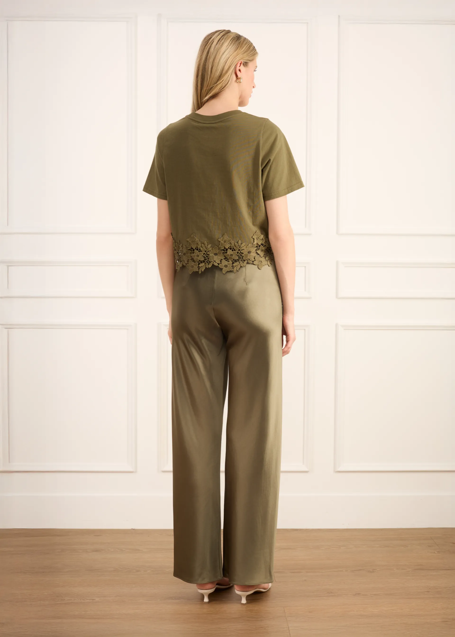 Keanu Cotton Tee Sencha sold by Cami NYC product image thumbnail 4