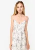 Jacinta Linen Dress Wild Forget-Me-Knot sold by Cami NYC