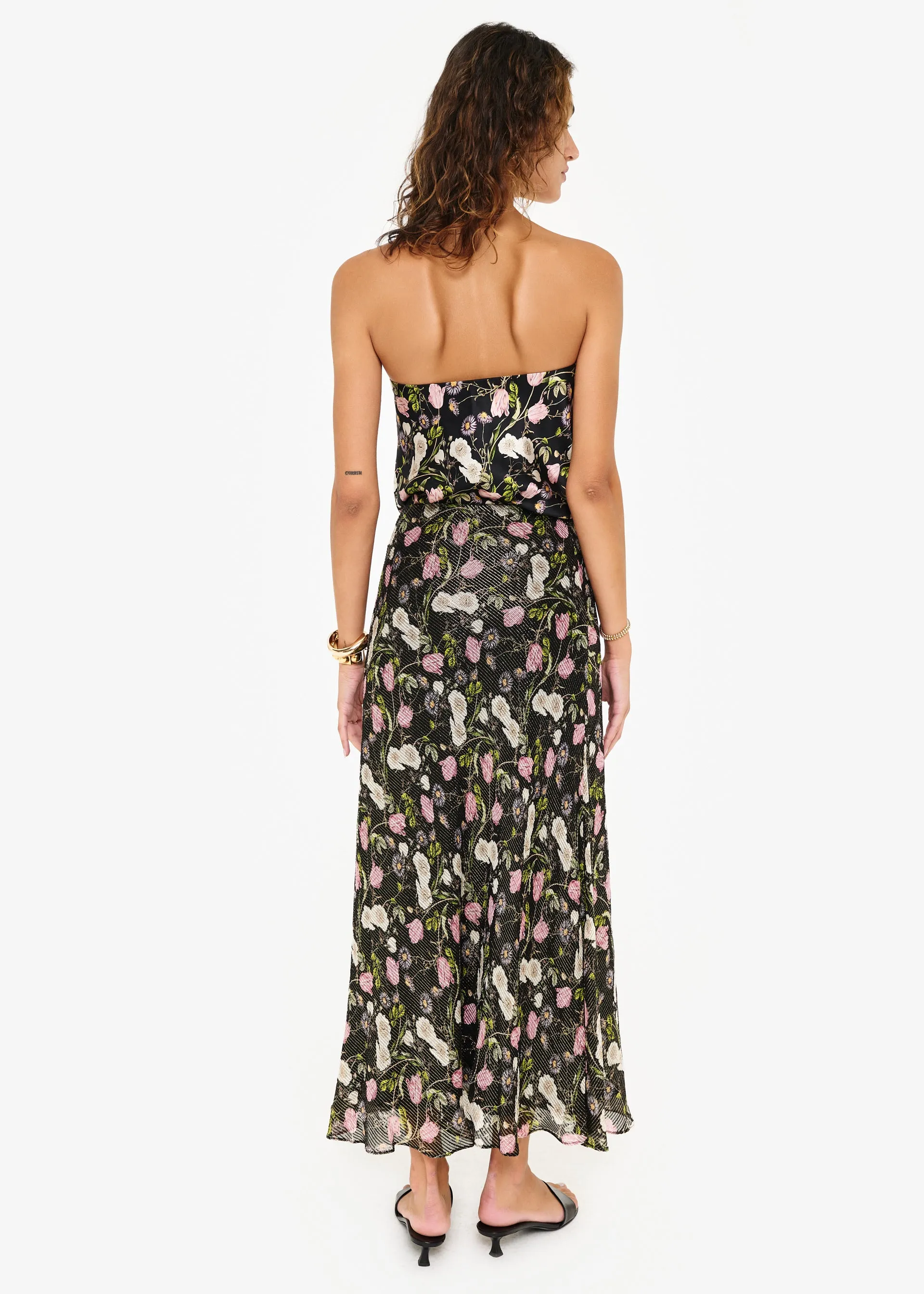 Prima Strapless Camisole Midnight Gardens sold by CAMI product image thumbnail 5