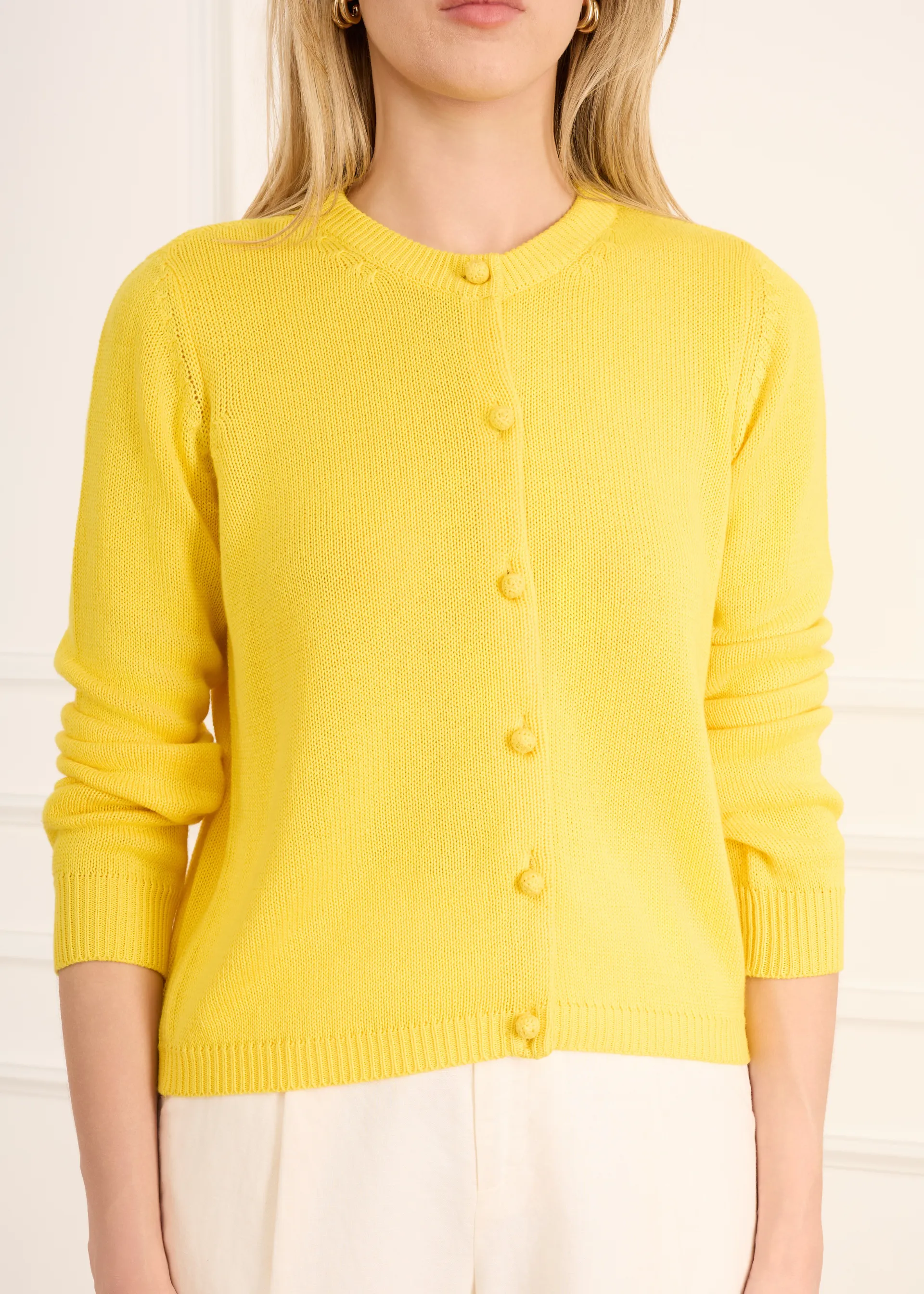 Rufina Cardigan Dandelion sold by Cami NYC product image thumbnail 3