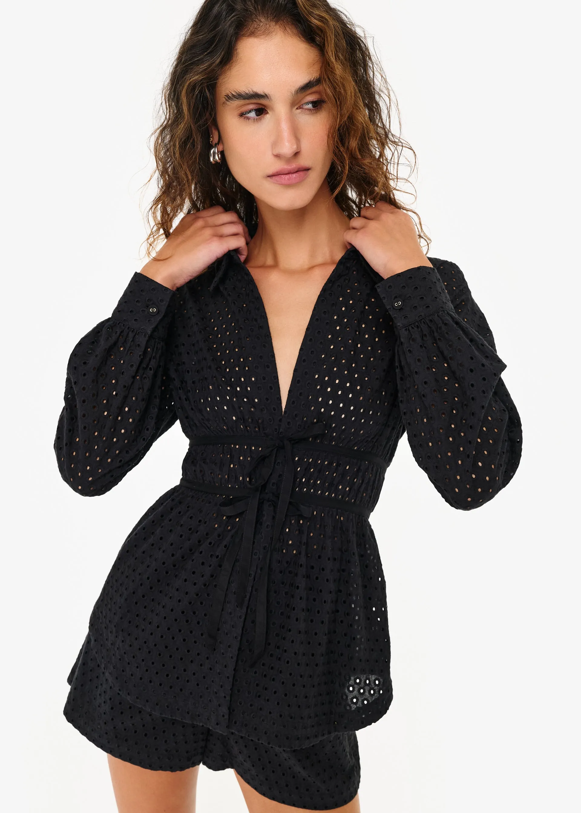 Stefania Top Black sold by Cami NYC product image thumbnail 4