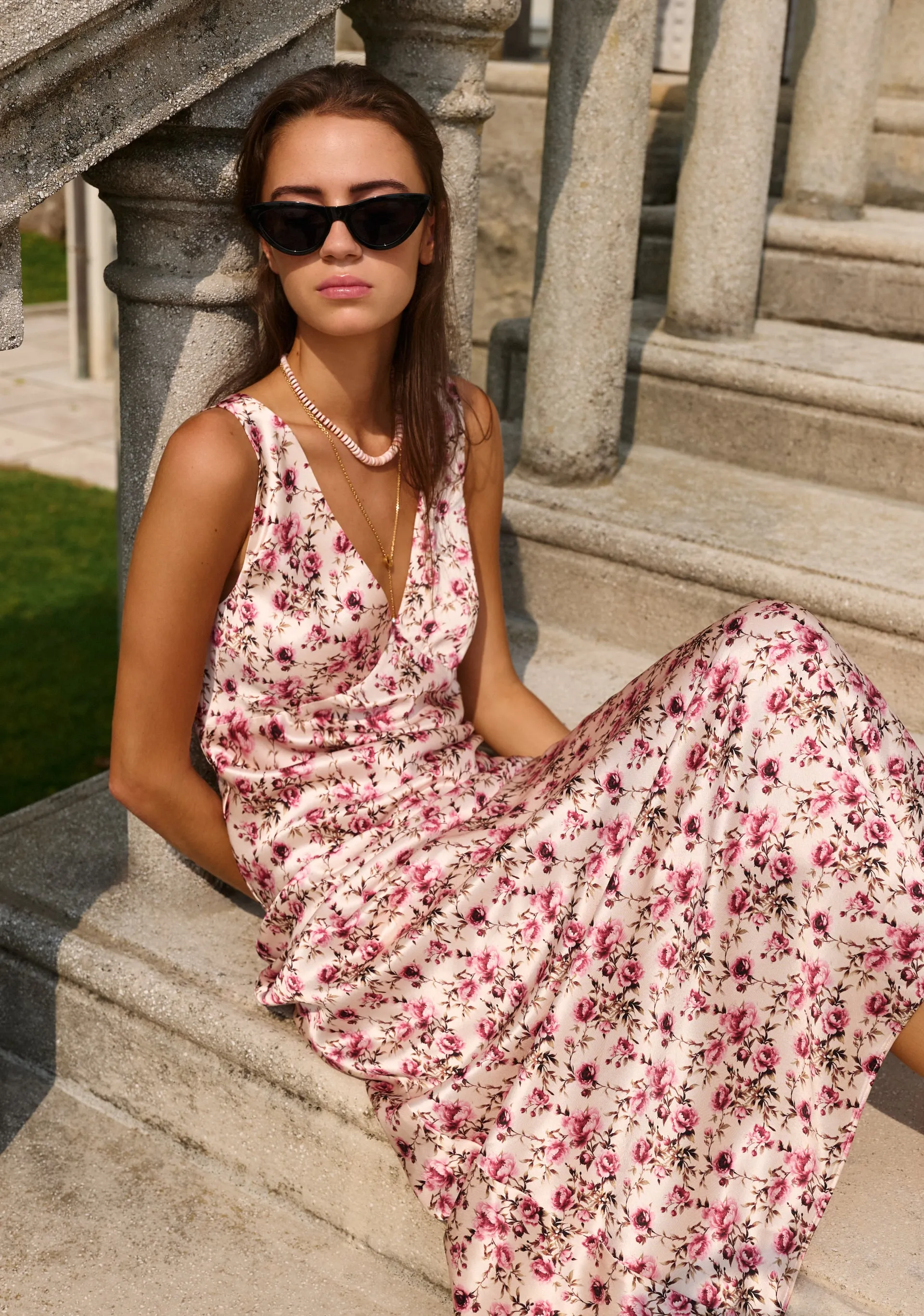 Sinclaire Dress Camellia Ditsy sold by CAMI