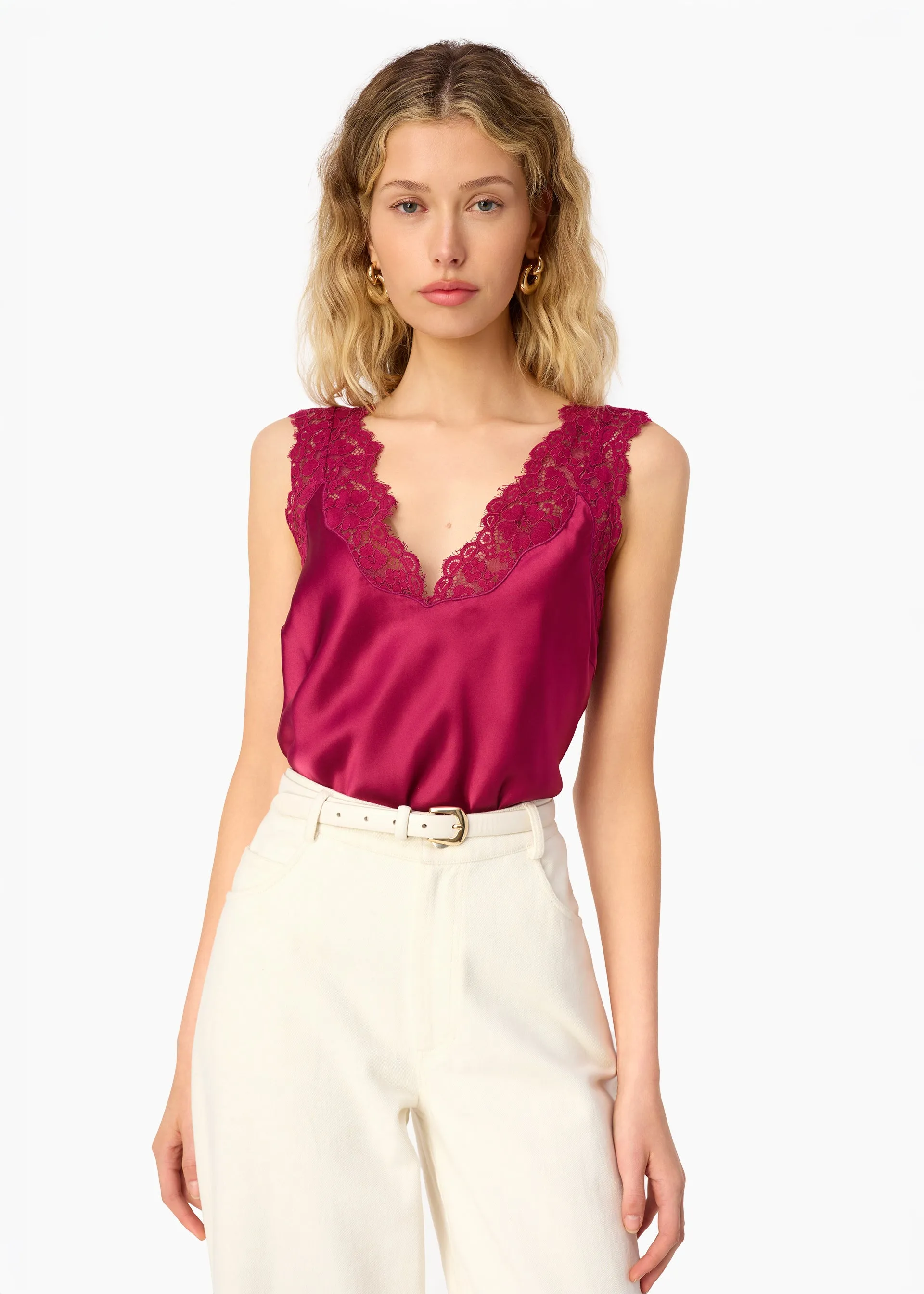Ola Camisole Snapdragon sold by CAMI product image thumbnail 3