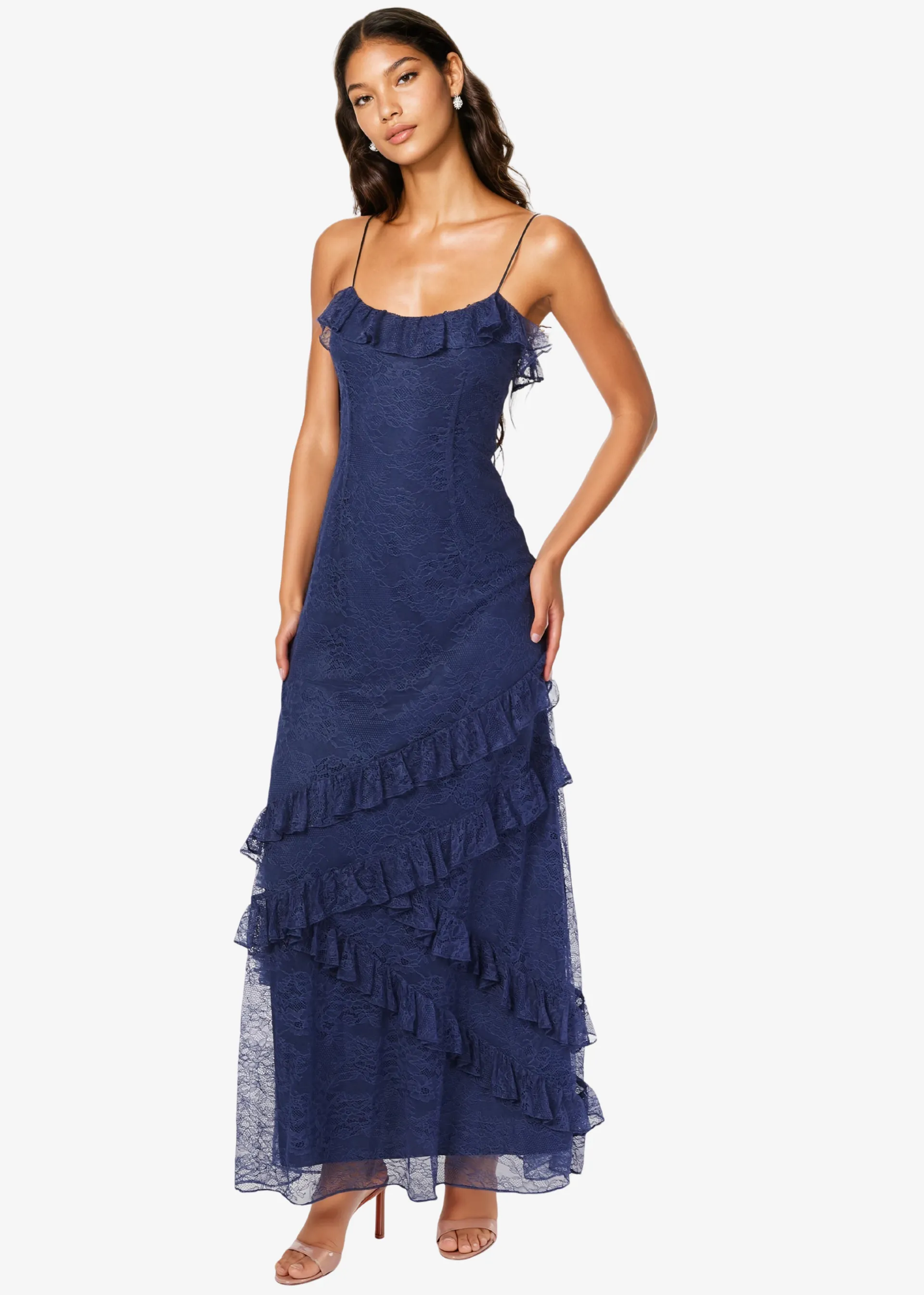 Elouisa Lace Gown Harbor sold by CAMI product image thumbnail 2