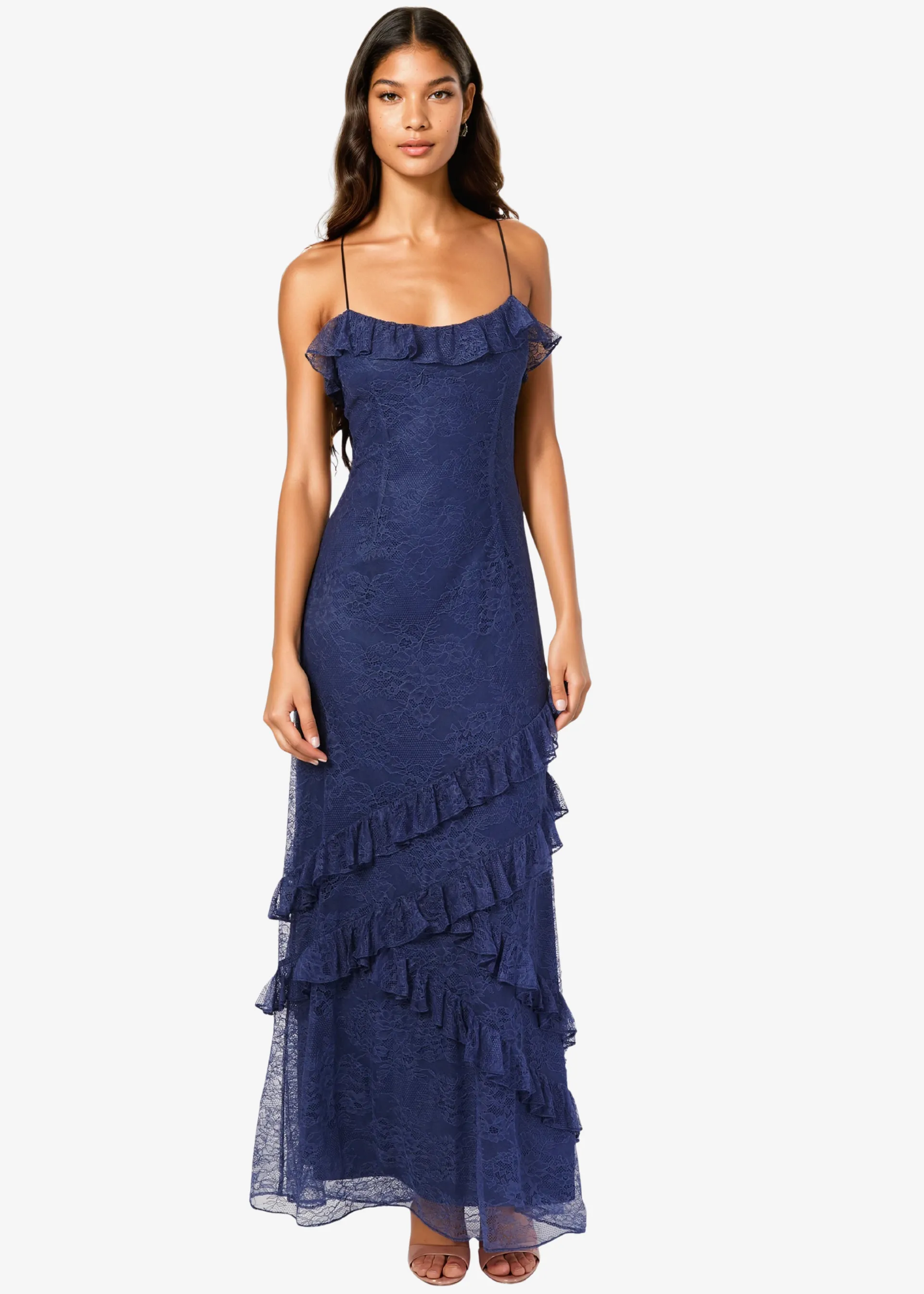 Elouisa Lace Gown Harbor sold by CAMI product image thumbnail 5