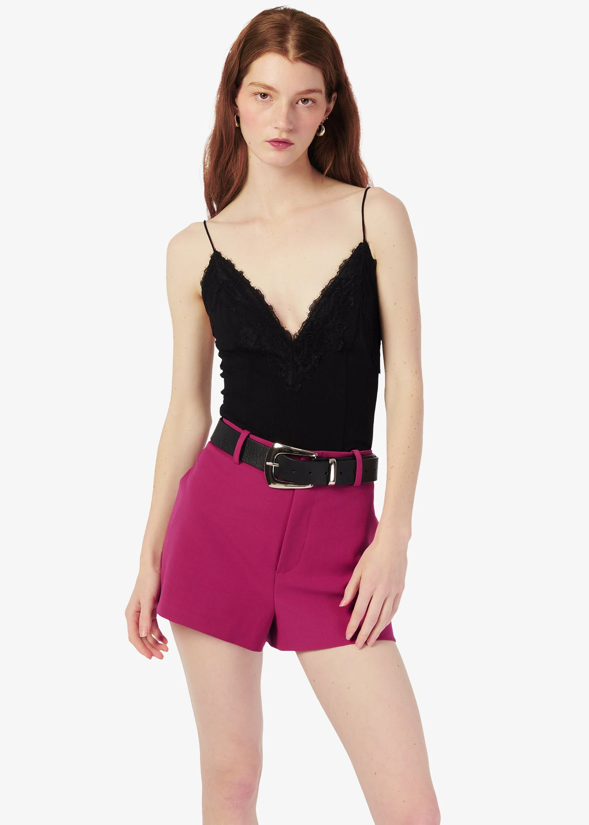 Amani Rib Knit Bodysuit Black sold by CAMI product image thumbnail 2