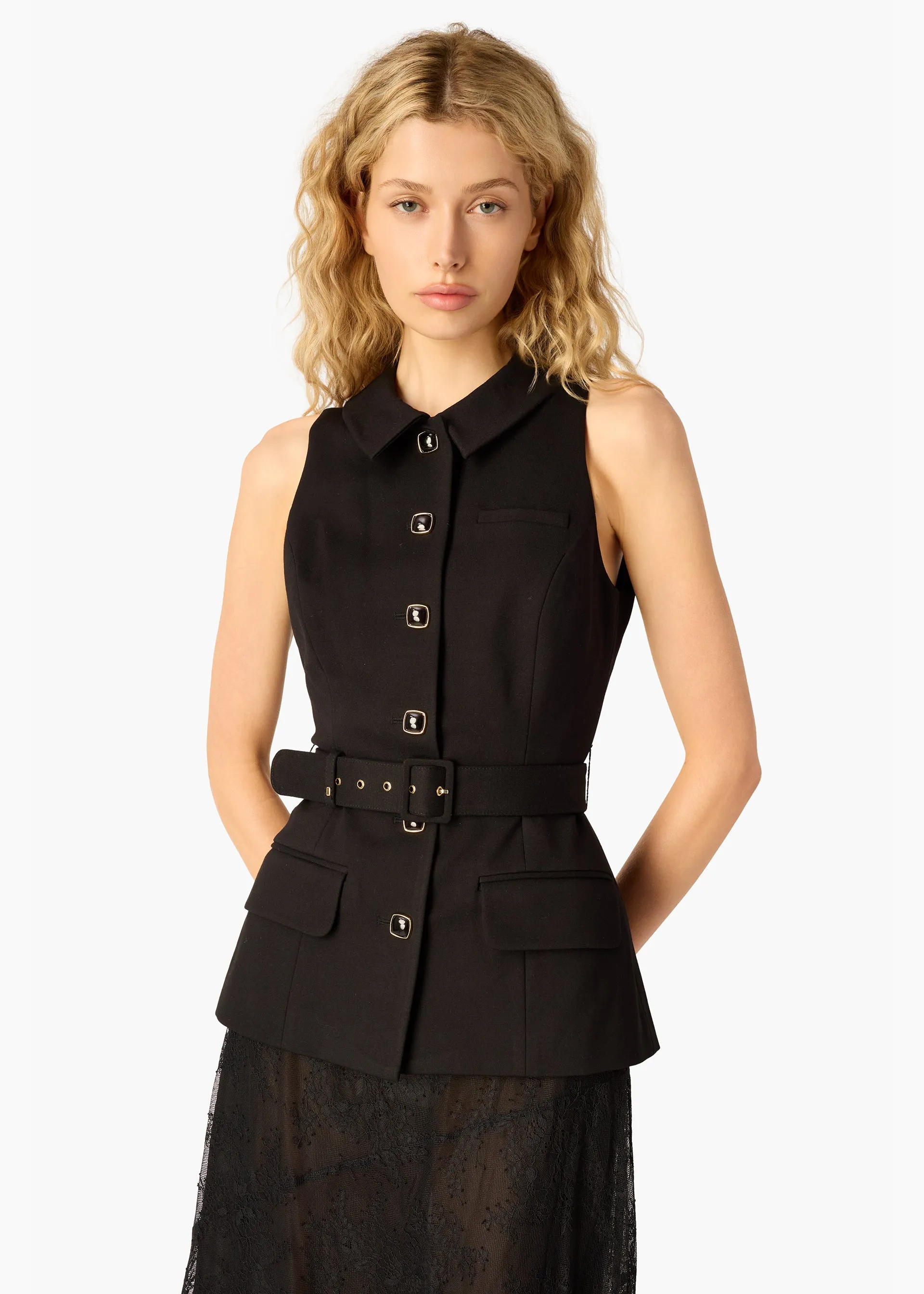 Yarra Vest Black sold by CAMI product image thumbnail 2