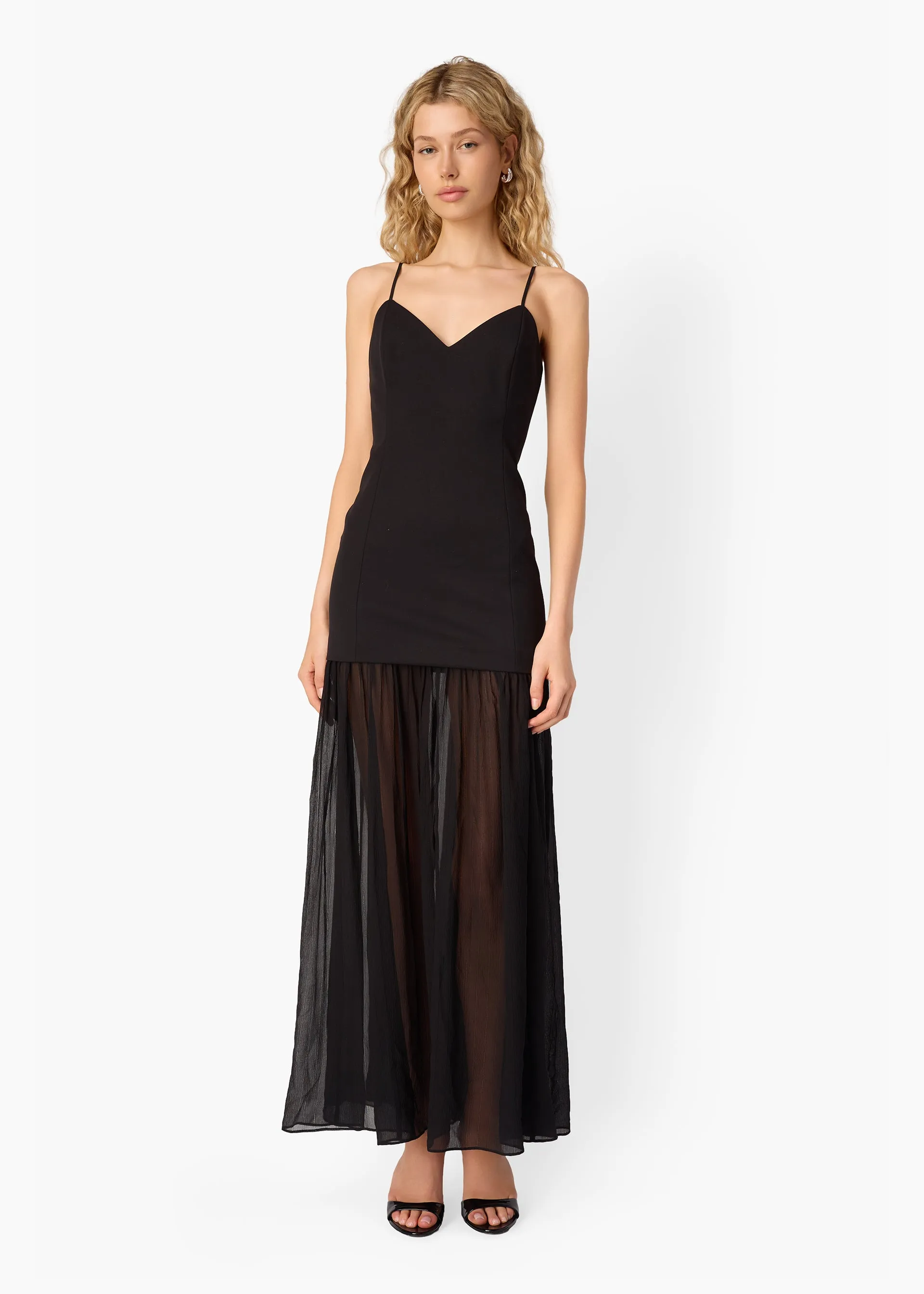 Susannah Maxi Dress Black sold by Cami NYC product image thumbnail 3