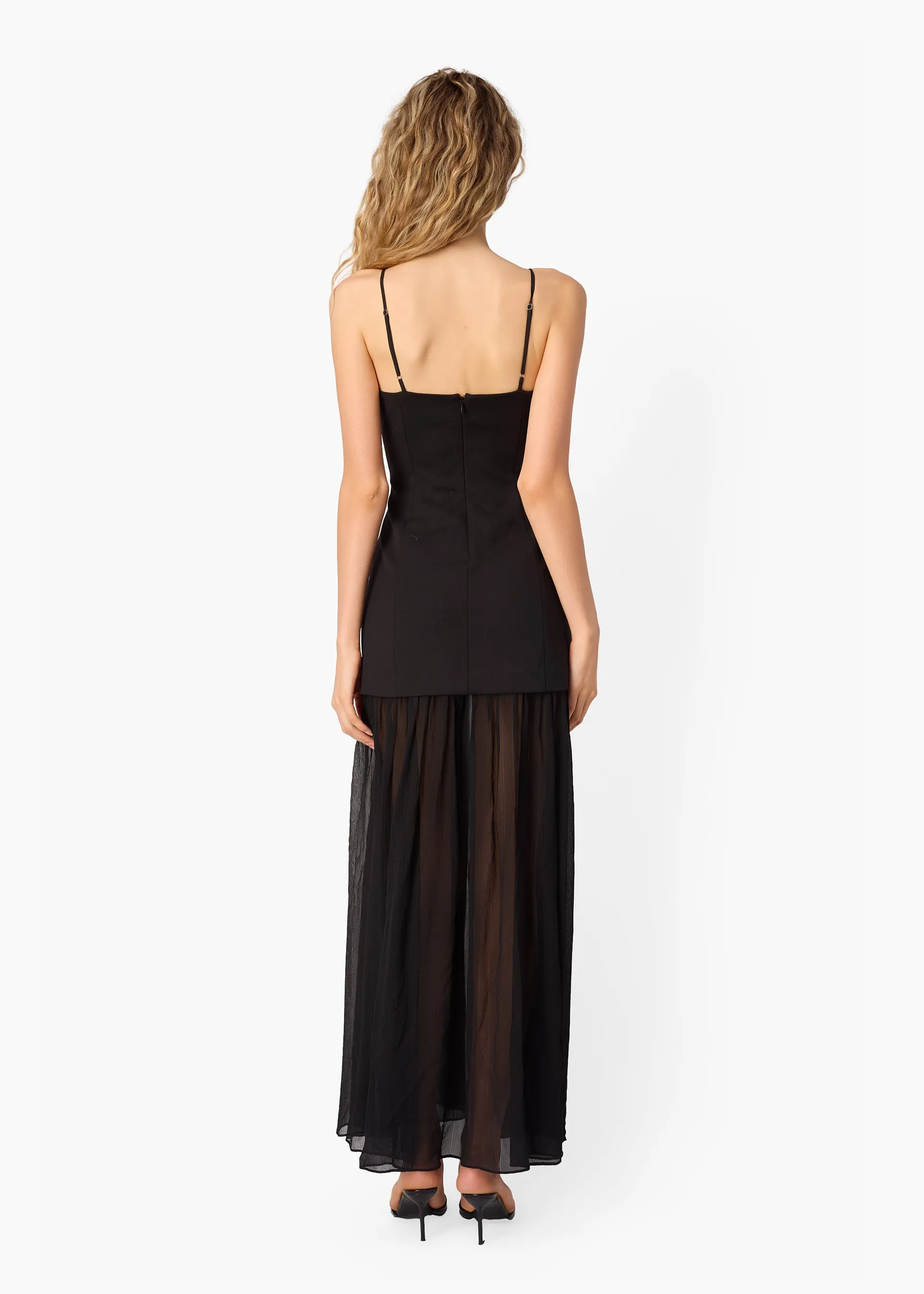 Susannah Maxi Dress Black sold by Cami NYC product image thumbnail 4