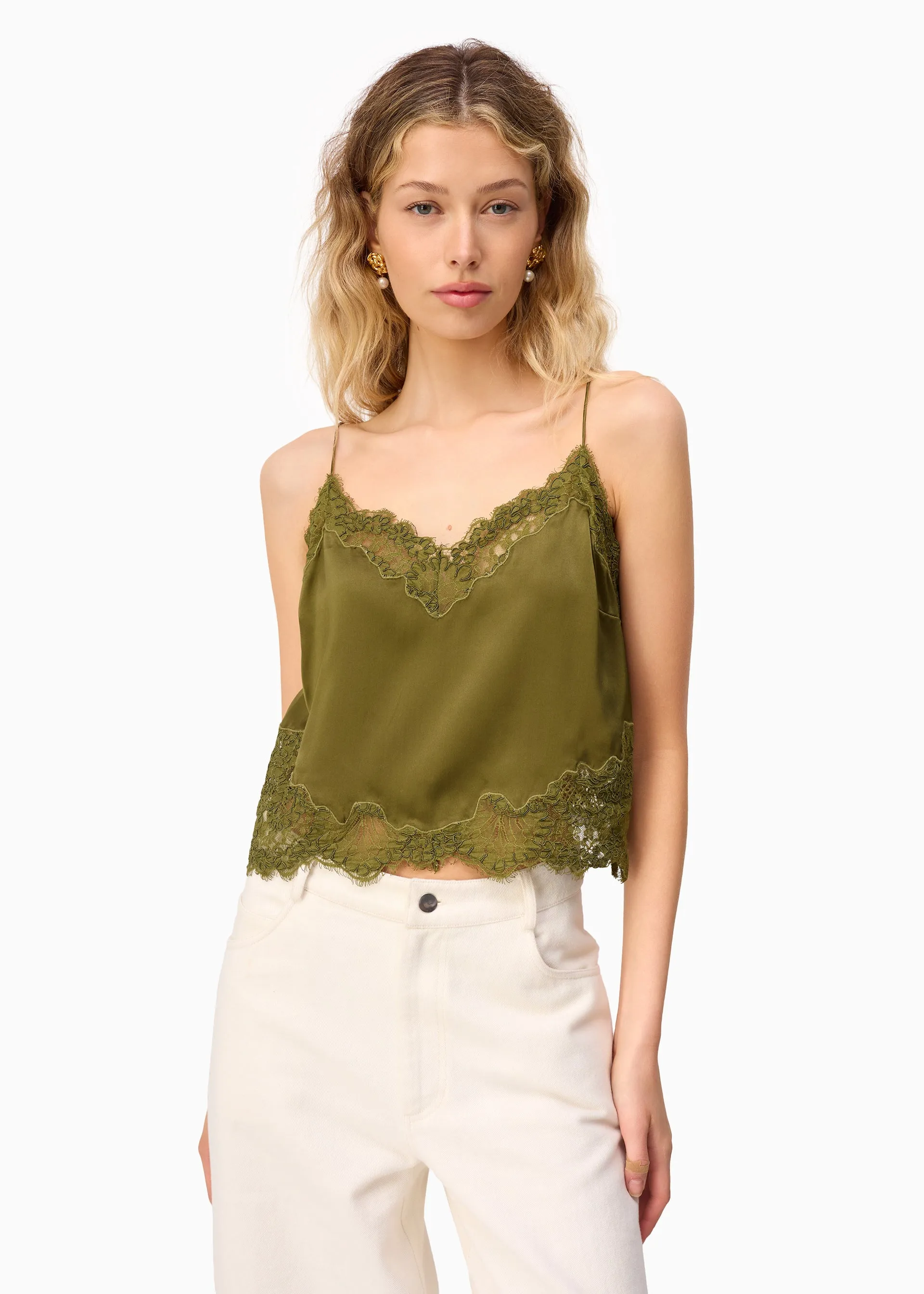 Malena Camisole Fern sold by CAMI product image thumbnail 2