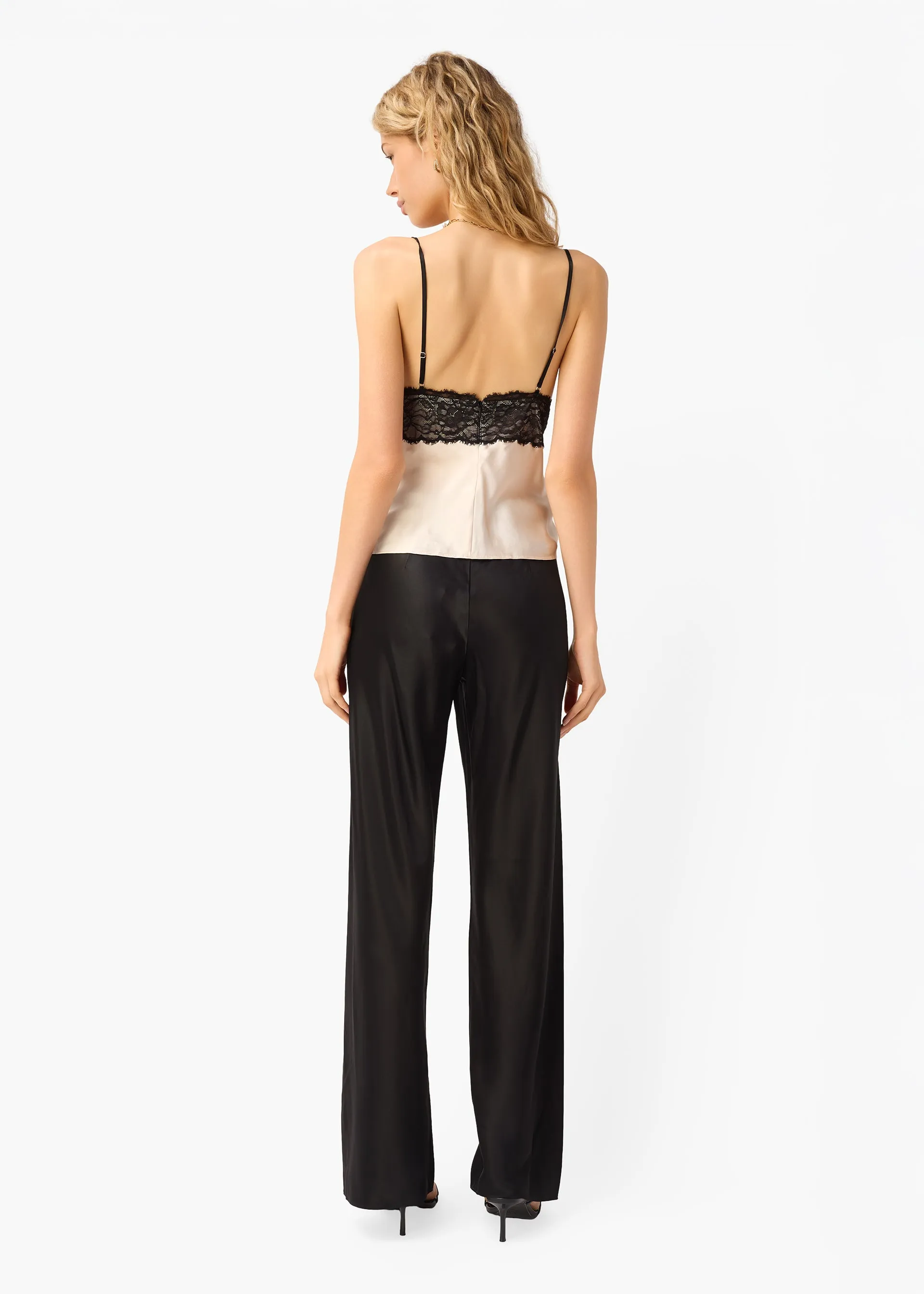 Hilda Camisole Oat/Black sold by CAMI product image thumbnail 4