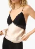 Hilda Camisole Oat/Black sold by Cami NYC