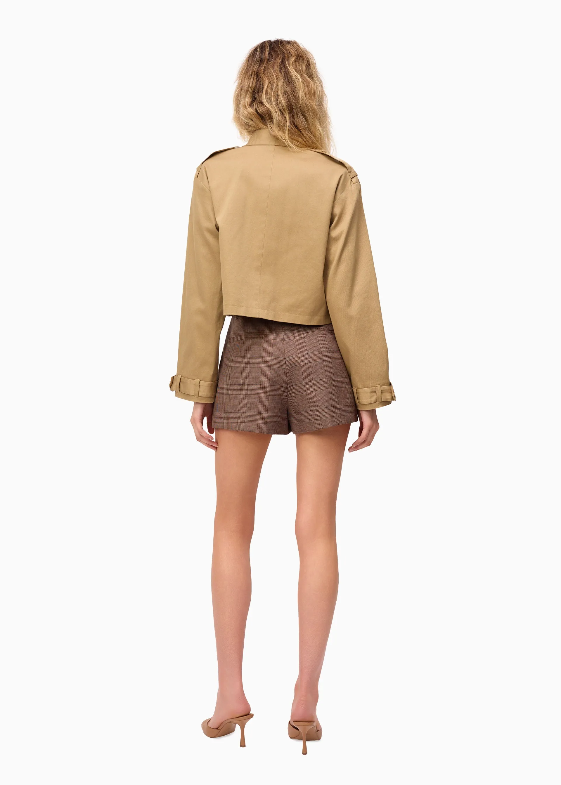 Evans Cropped Trench Miso sold by CAMI product image thumbnail 5