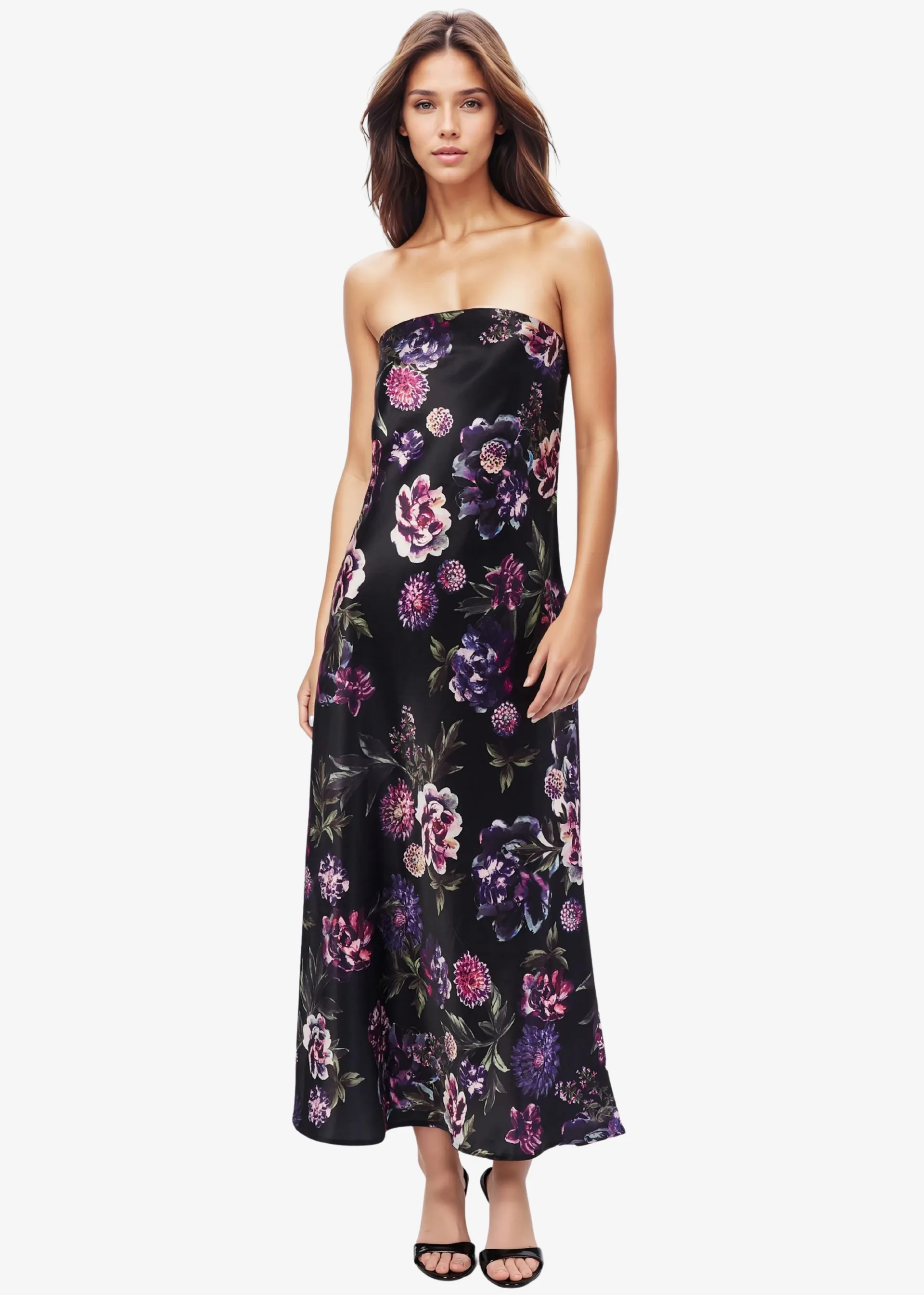 Noelle Strapless Dress Dark & Stormy sold by CAMI product image thumbnail 4