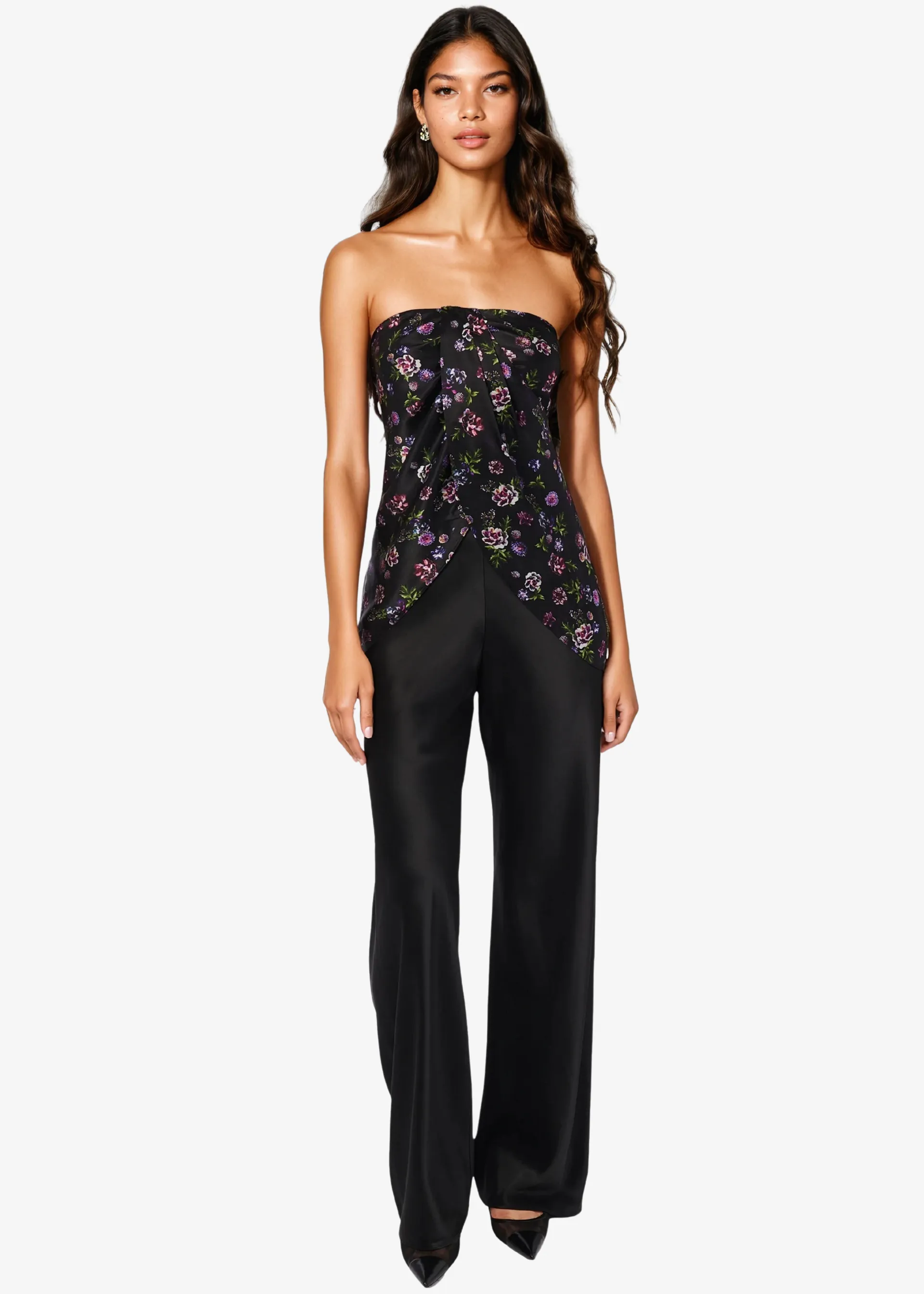 Bonita Strapless Camisole Mini Dark & Stormy sold by CAMI product image thumbnail 4