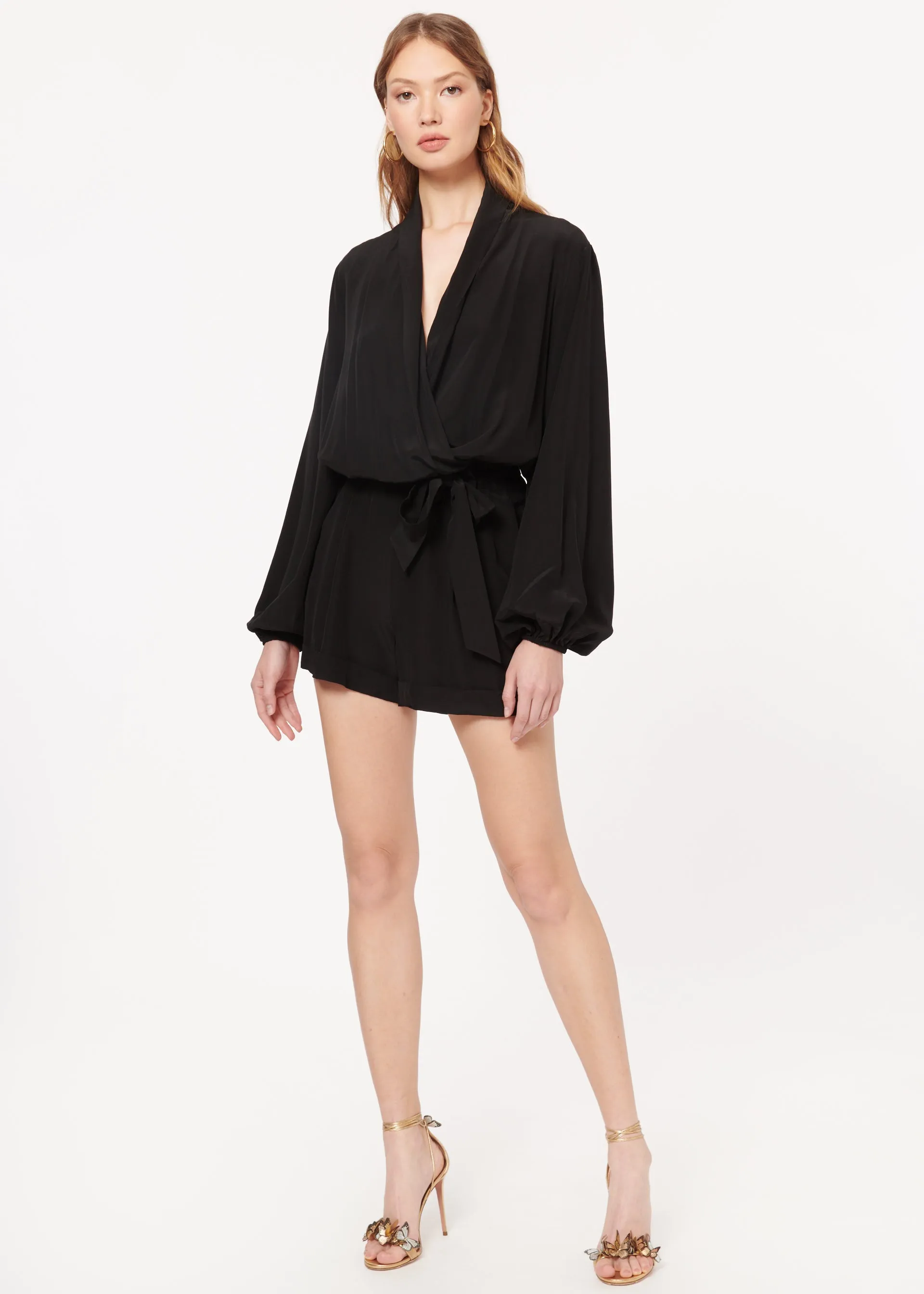 Elyssa Romper Black sold by Cami NYC product image thumbnail 4