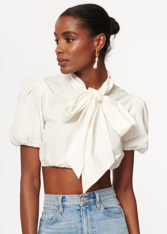 Lassi Top White sold by Cami NYC