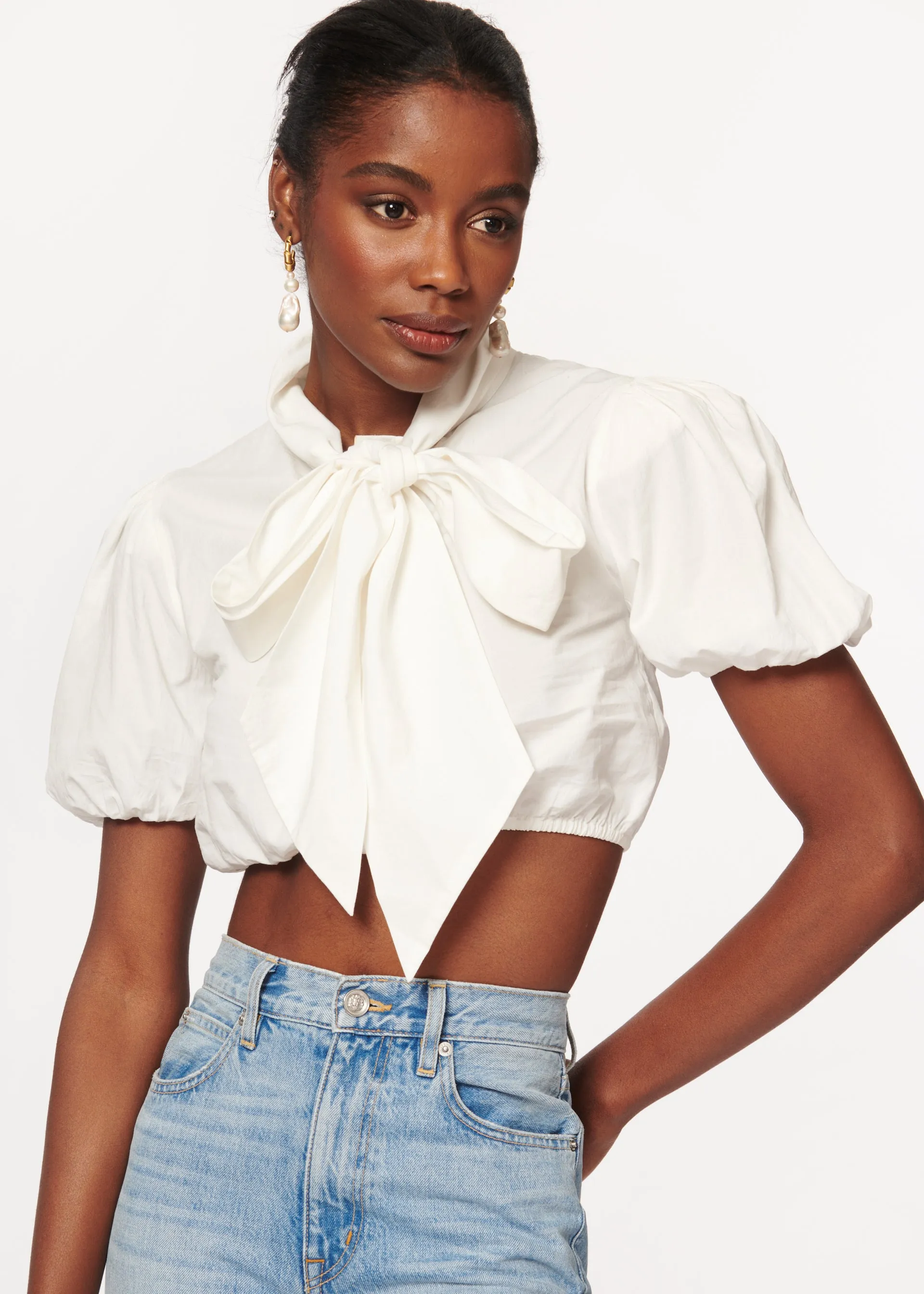 Lassi Top White sold by Cami NYC product image thumbnail 3