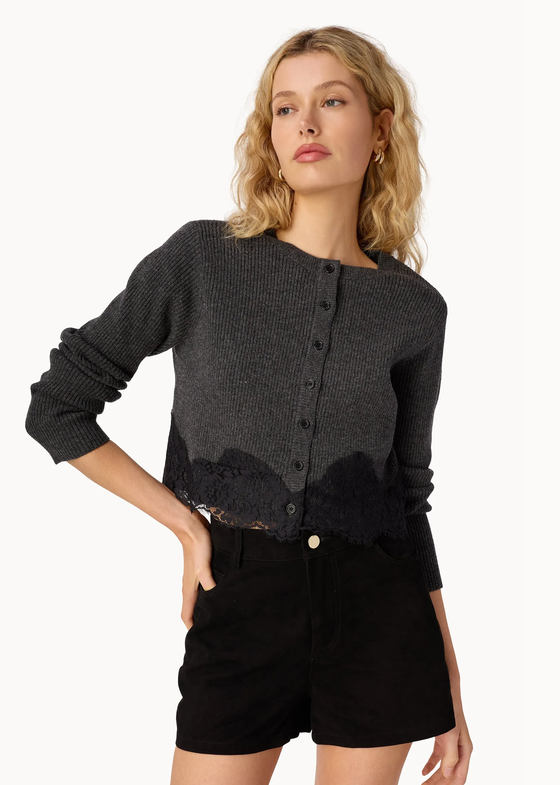 Travis Suede Short Black sold by Cami NYC product image thumbnail 4