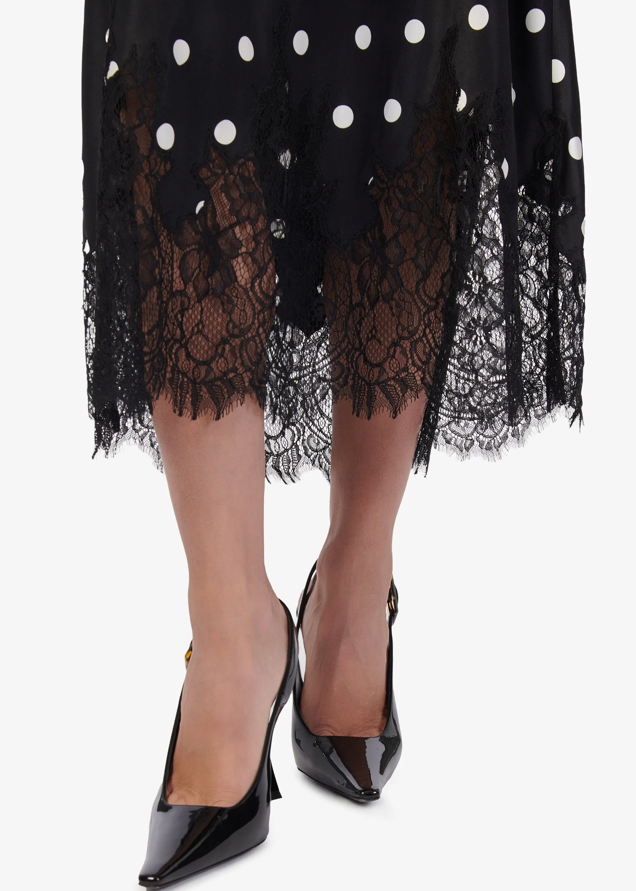 Vivienne Skirt Polka-Dot sold by Cami NYC product image thumbnail 3